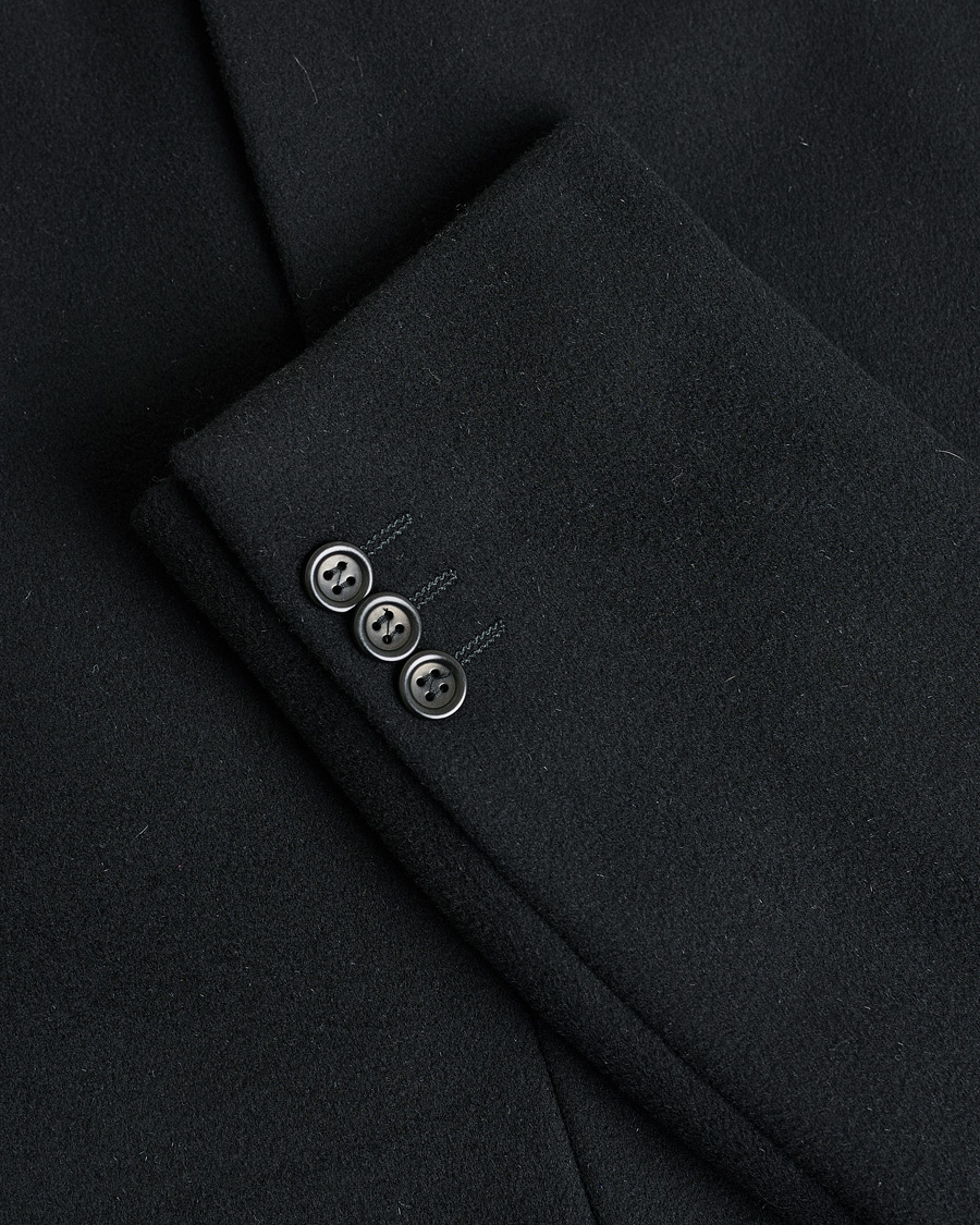 Herren | Pre-owned Jacken | Pre-owned | Armani Collezioni Cashmere Blend Coat Black 48