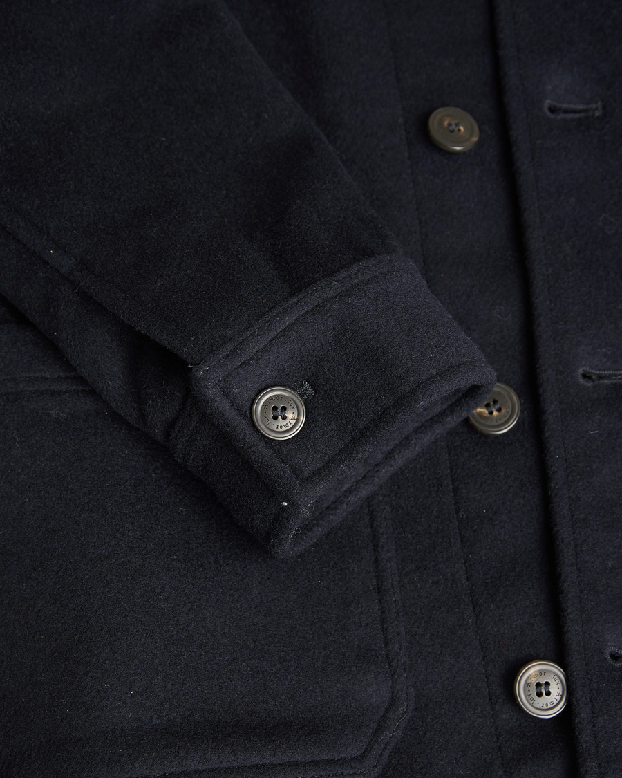 Herren | Armor-lux Veste Heriagte Wool Jacket Navy | Pre-owned | Armor-lux Veste Heriagte Wool Jacket Navy