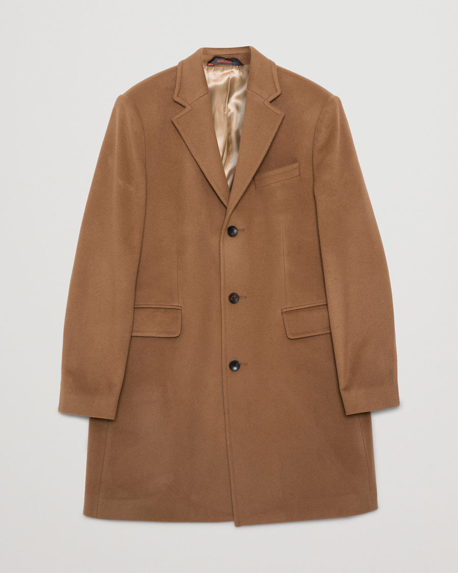 Herren | Morris Wool/Cashmere Coat Camel | Pre-owned | Morris Wool/Cashmere Coat Camel