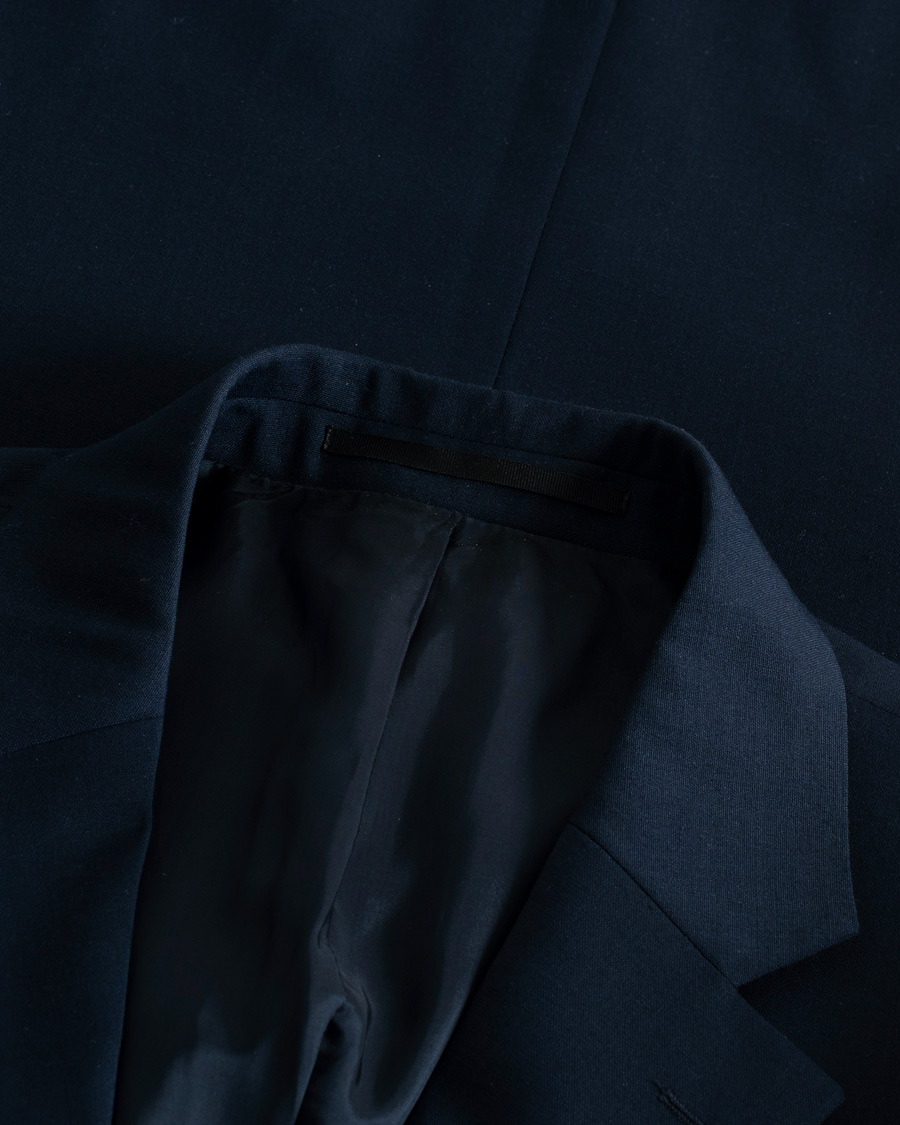Herren | Tiger of Sweden Justin/Tenuta Wool Suit Navy 50 | Pre-owned | Tiger of Sweden Justin/Tenuta Wool Suit Navy 50