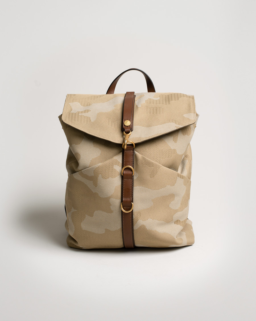 Herren | Mismo M/S Rucksack  Shades off Dune/Cuoio | Pre-owned | Mismo M/S Rucksack  Shades off Dune/Cuoio