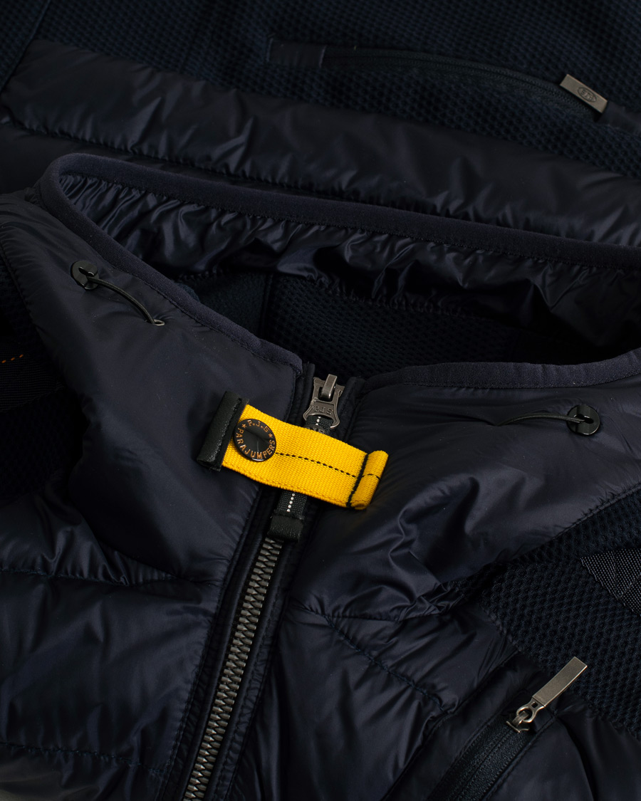 Herren | Parajumpers Nolan Hybrid Hooded Jacket Navy | Pre-owned | Parajumpers Nolan Hybrid Hooded Jacket Navy