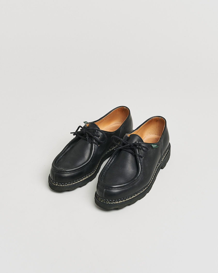 Herren | Paraboot Michael Derby Black | Pre-owned | Paraboot Michael Derby Black