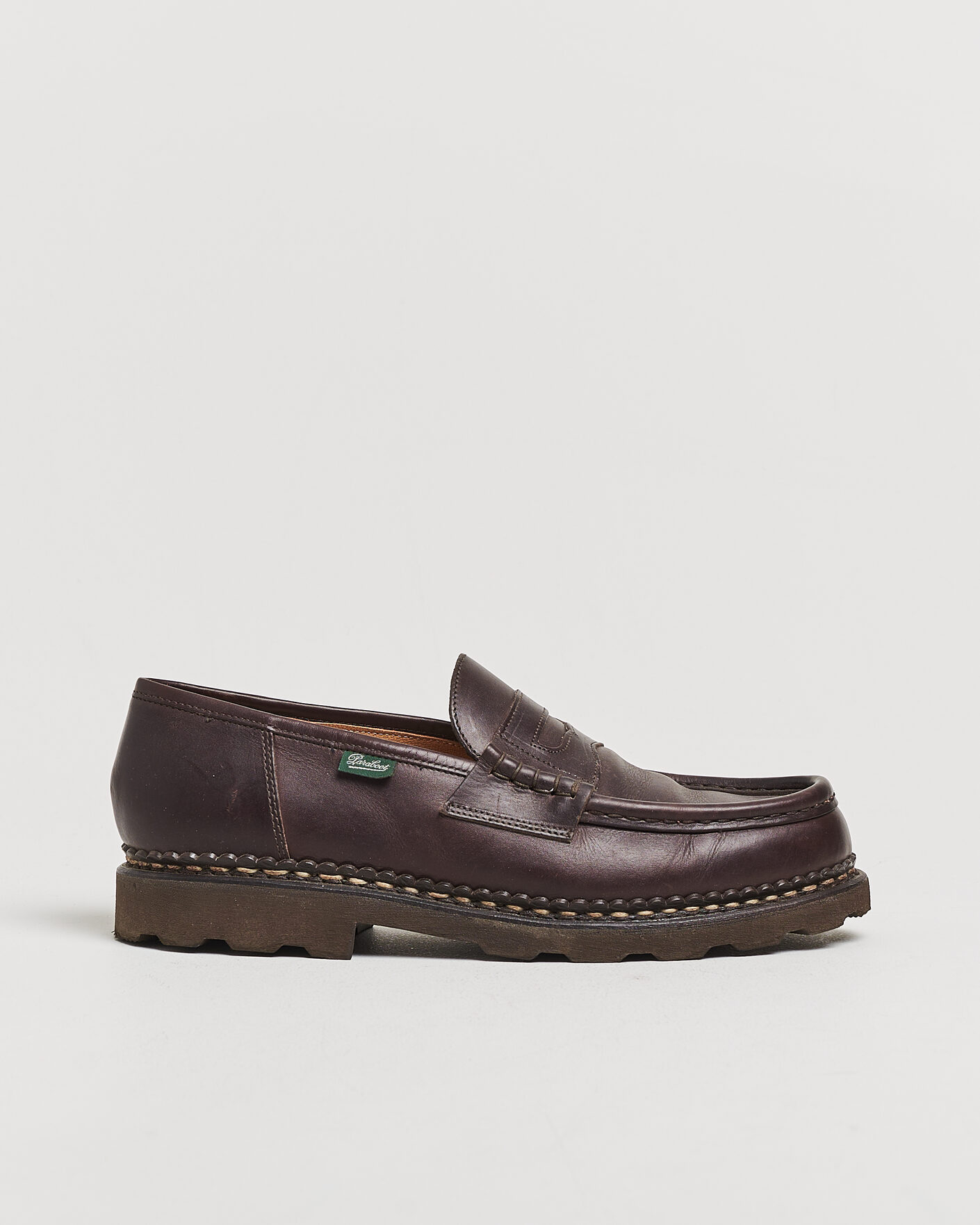 Herren | Pre-owned Rahmengenähte Schuhe | Pre-owned | Paraboot Reims Loafer Cafe UK8,5 - EU42,5