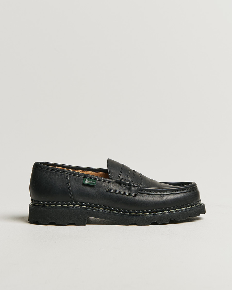 Herren | Paraboot Reims Loafer Black | Pre-owned | Paraboot Reims Loafer Black