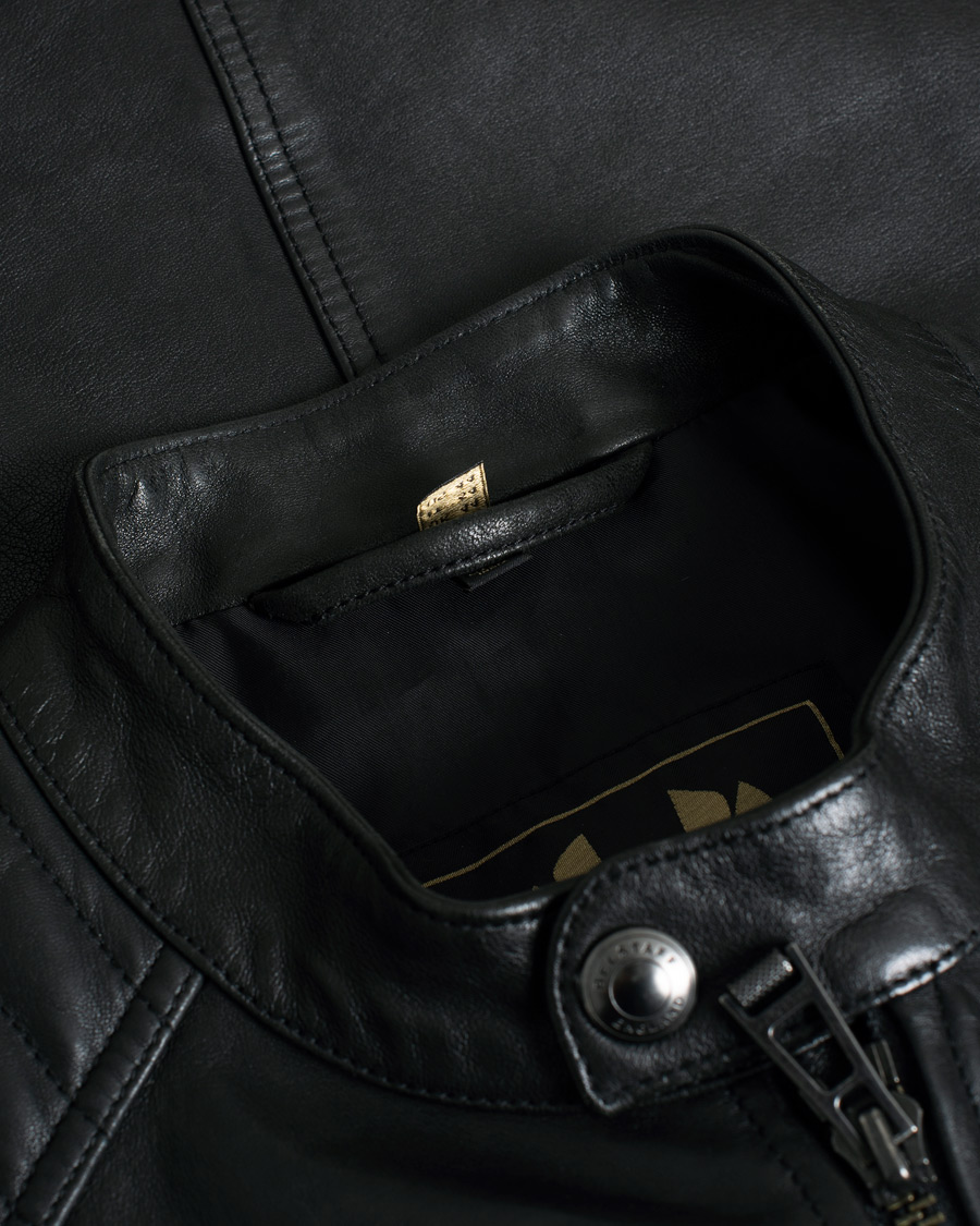 Herren | Belstaff V Racer 2.0 Leather Jacket Black | Pre-owned | Belstaff V Racer 2.0 Leather Jacket Black