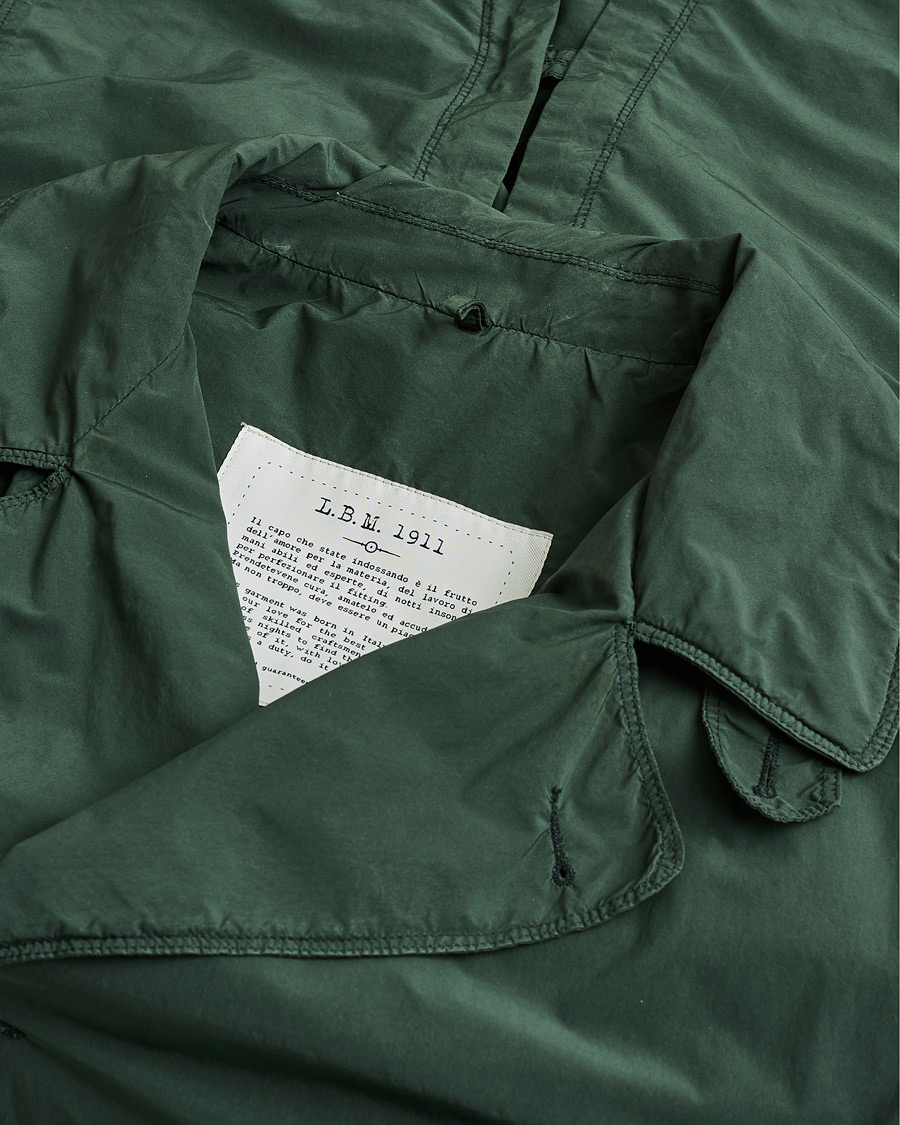 Herren | L.B.M. 1911 Water Repellent Trench Green 52 | Pre-owned | L.B.M. 1911 Water Repellent Trench Green 52