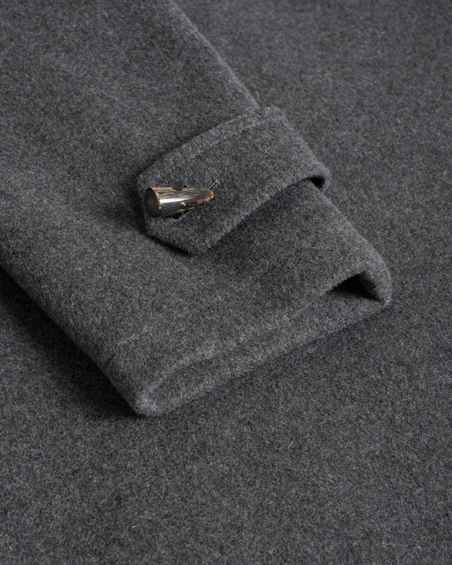 Herre | Pre-owned | Pre-owned | Gloverall Morris Duffle Coat Grey/Blackwatch