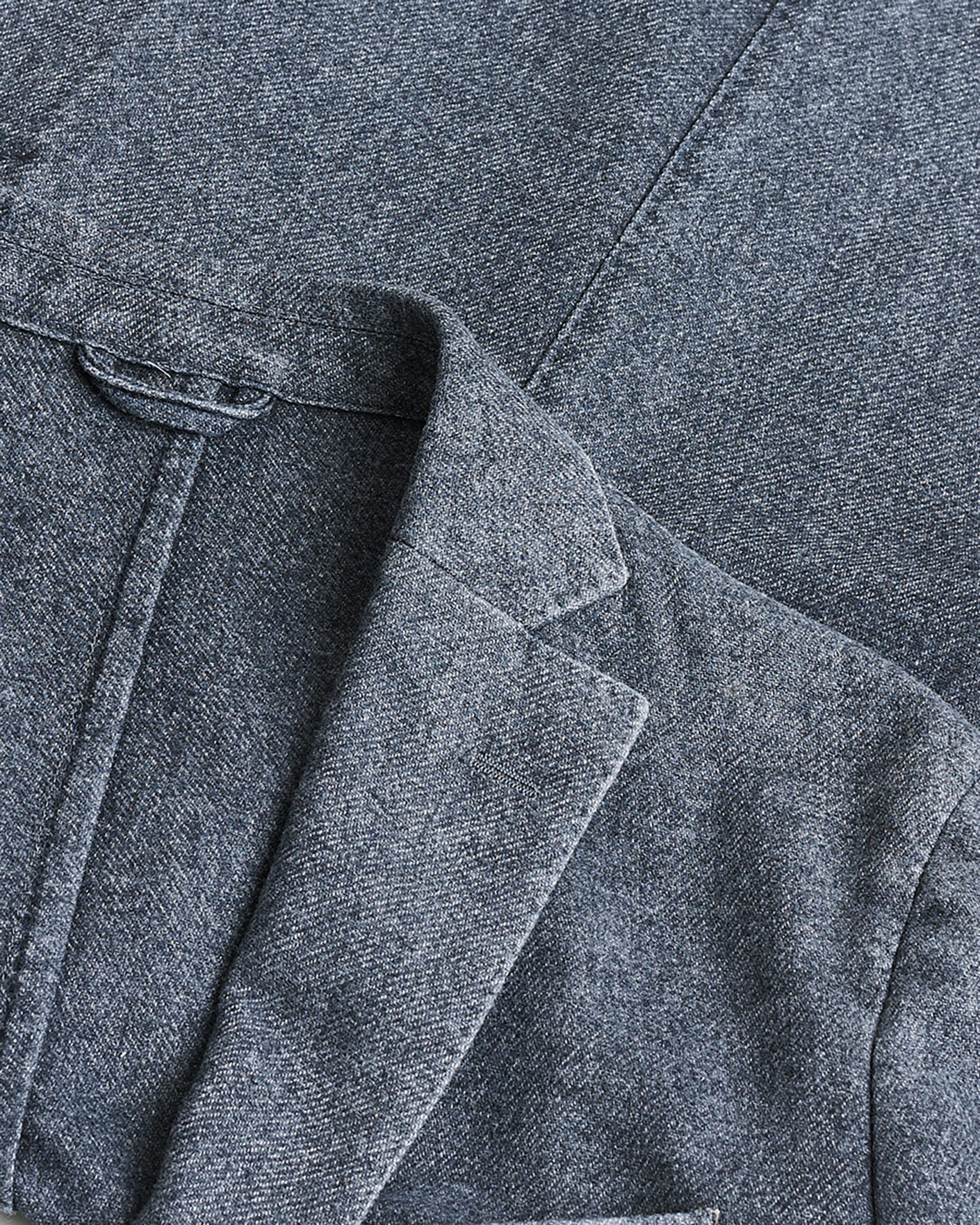 Herren | Pre-owned Sakkos | Pre-owned | L.B.M. 1911 Wool Blazer Washed Blue 52