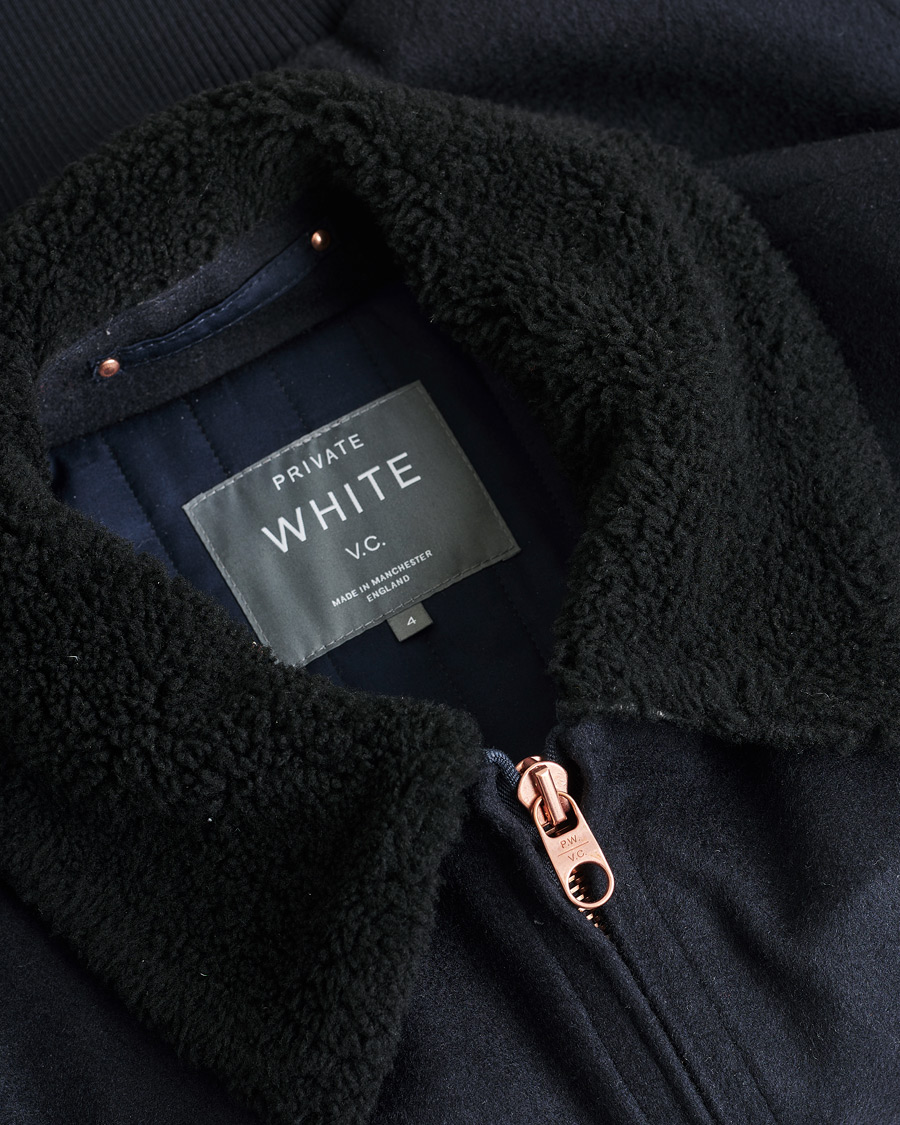 Herren | Pre-owned Jacken | Pre-owned | Private White V.C. The Pilot's Bomber Navy