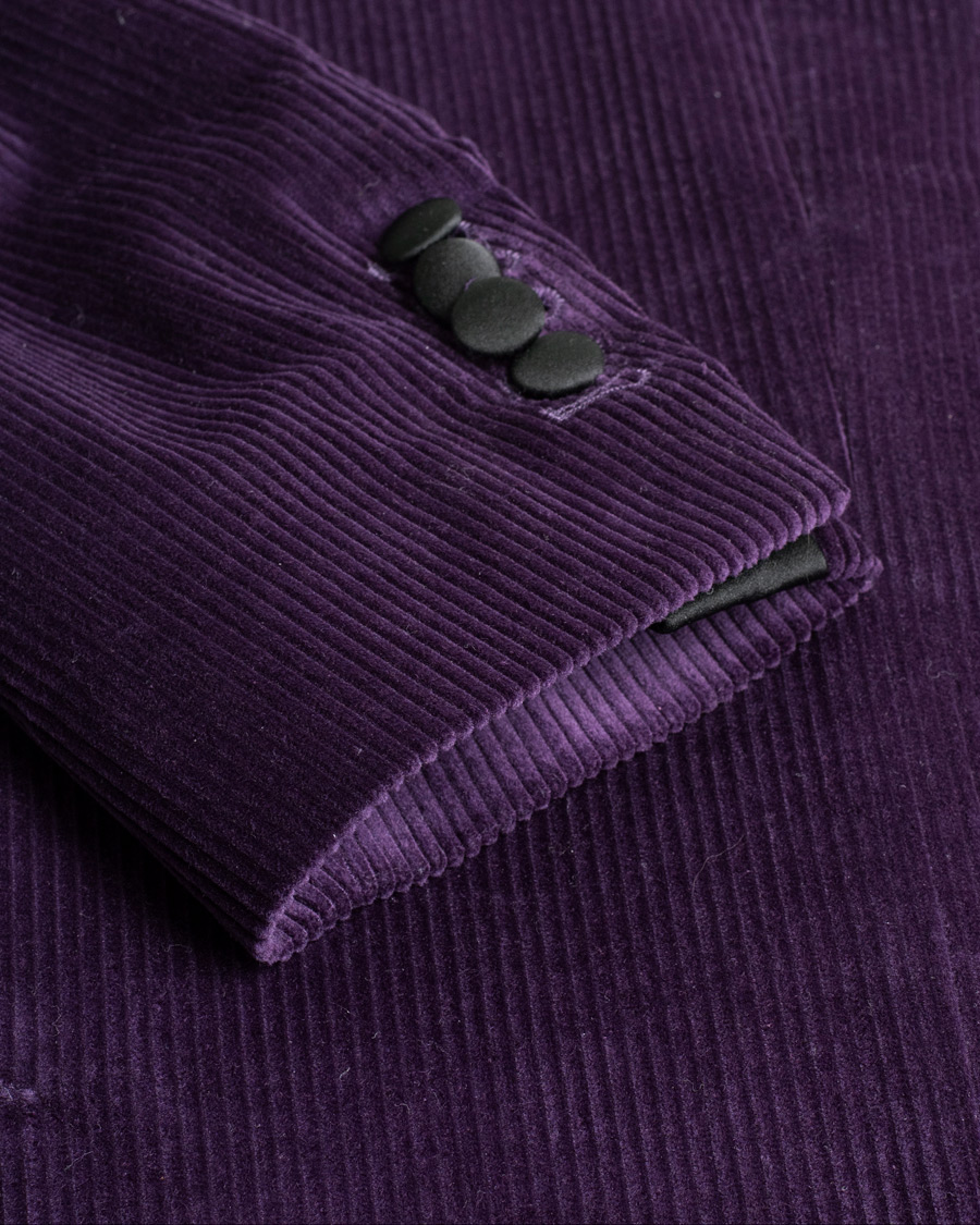 Herren | Pre-owned Sakkos | Pre-owned | Morris Heritage Carl Corduroy Dinner Jacket Purple