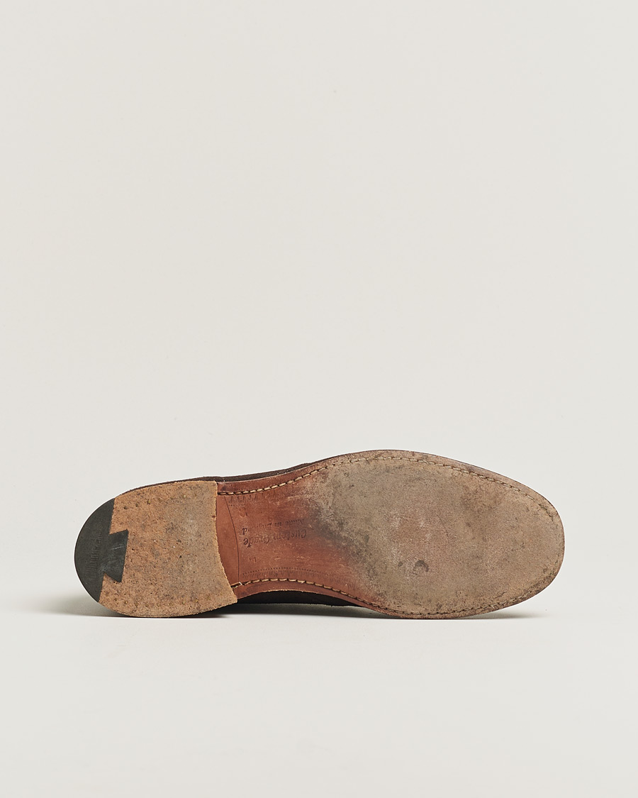 Herren | Pre-owned Schuhe | Pre-owned | Church's Sahara Boots Dark Brown Suede UK6,5 - EU40,5