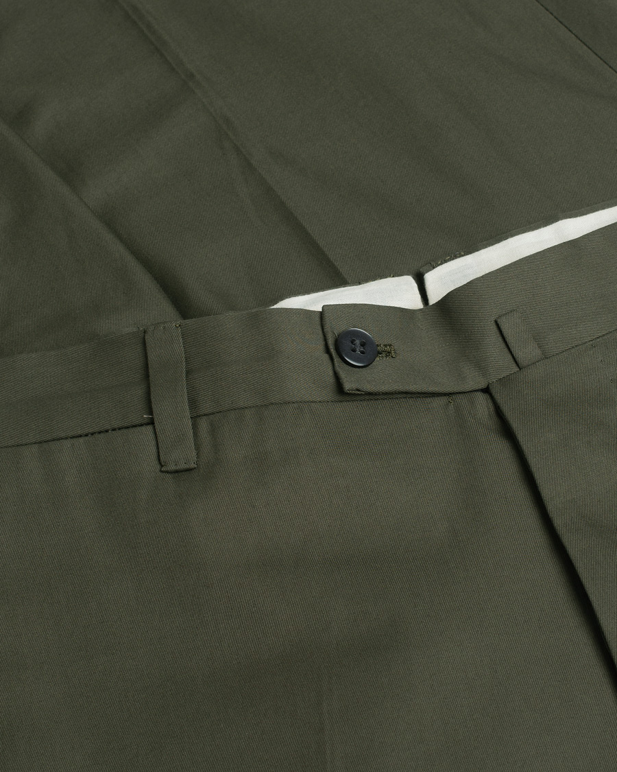 Herren | Orazio Luciano Cotton Suit Green 50 | Pre-owned | Orazio Luciano Cotton Suit Green 50