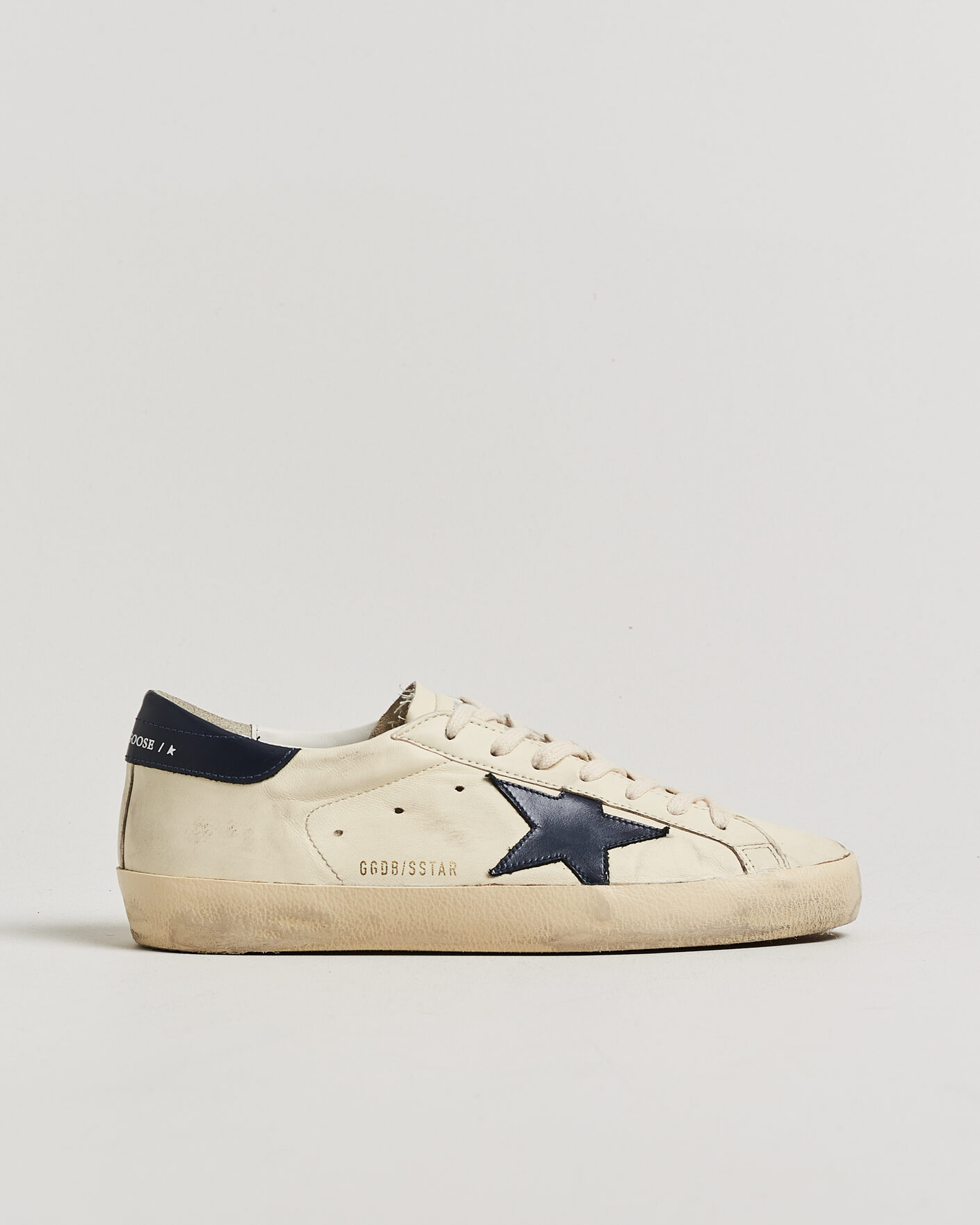 Herren | Pre-owned Schuhe | Pre-owned | Golden Goose Super-Star Sneakers Beige/Midnight 41