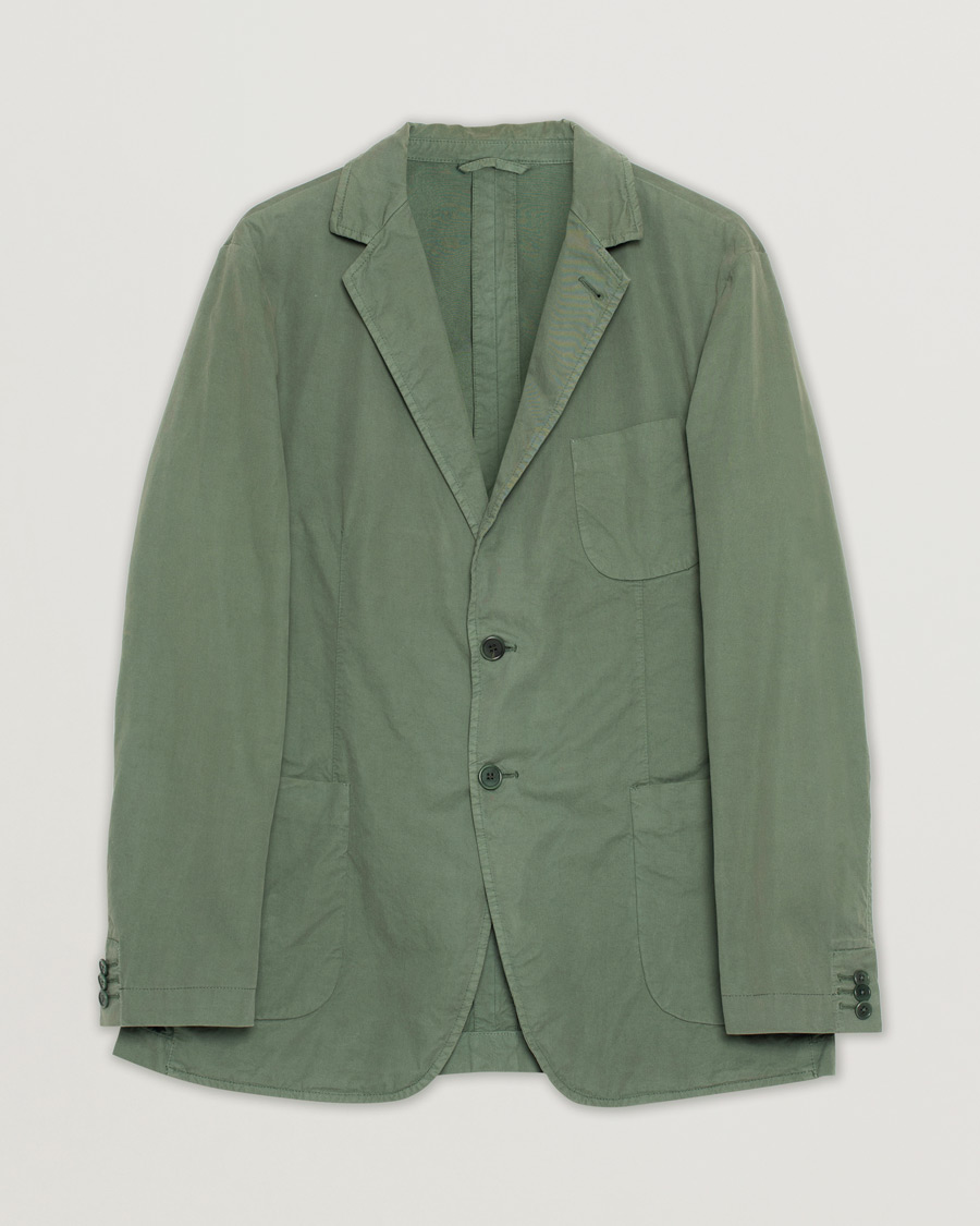 Herren | Sakkos | Pre-owned | Aspesi Samuraki Washed Blazer Army Green 