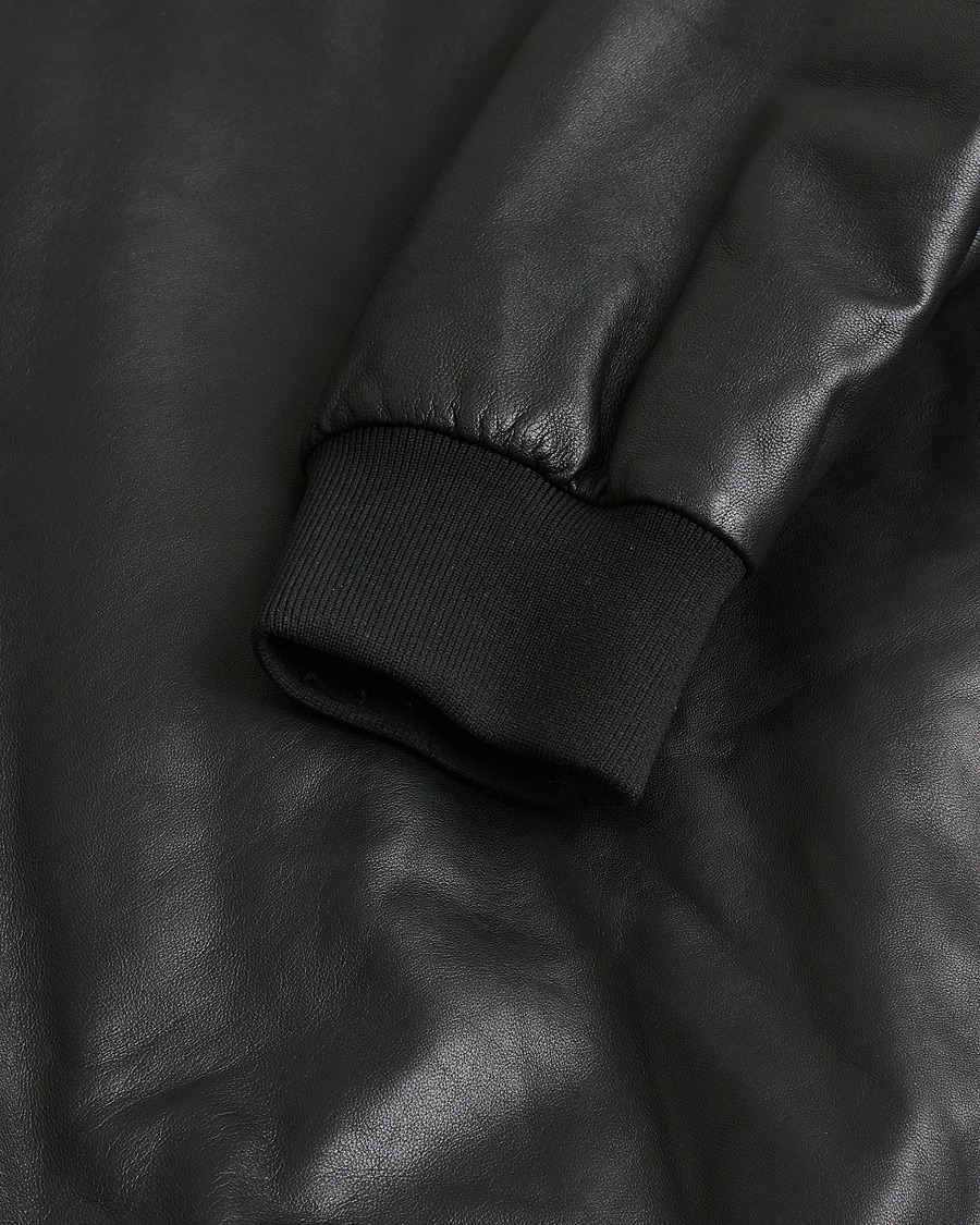 Herren | Pre-owned Jacken | Pre-owned | Z Zegna Lambskin Bomber Jacket Black M