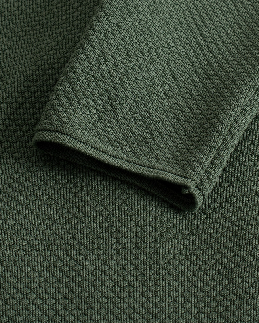 Herren | Lardini Knitted Structure Cotton Blazer Soft Green | Pre-owned | Lardini Knitted Structure Cotton Blazer Soft Green