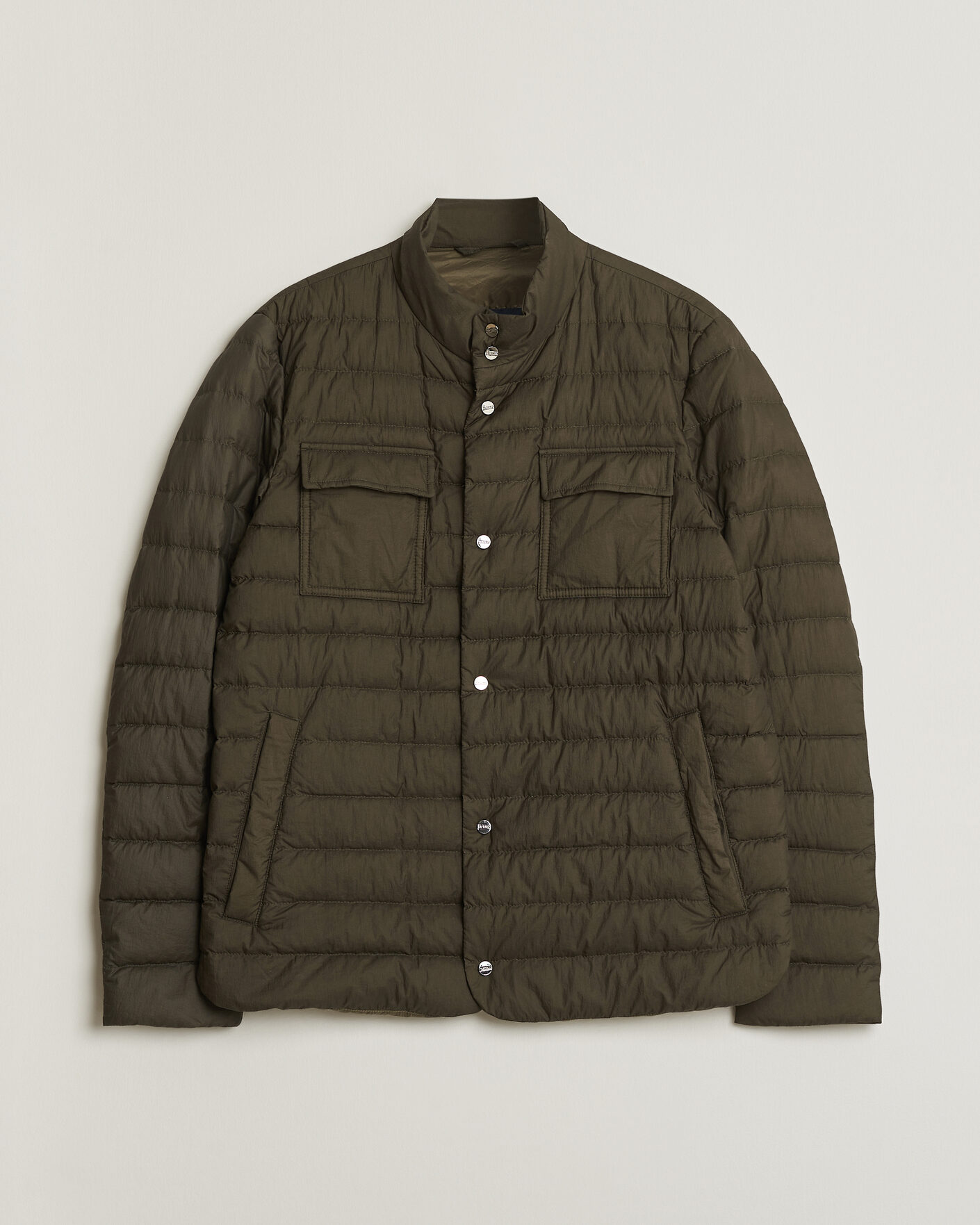 Herren | Pre-owned Jacken | Pre-owned | Herno Nylon Jacket Dark Olive 48