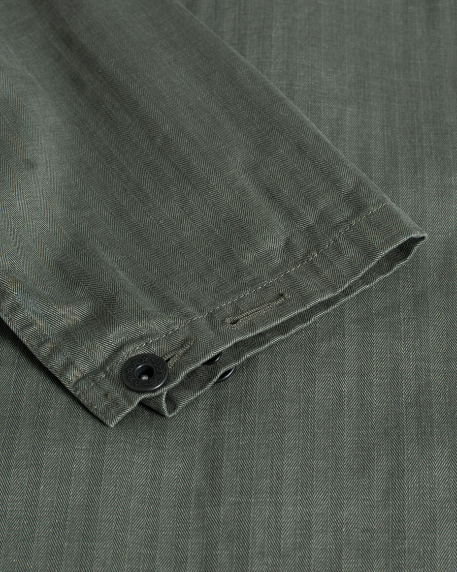 Herren | BEAMS PLUS MIL Chore Jacket Olive | Pre-owned | BEAMS PLUS MIL Chore Jacket Olive