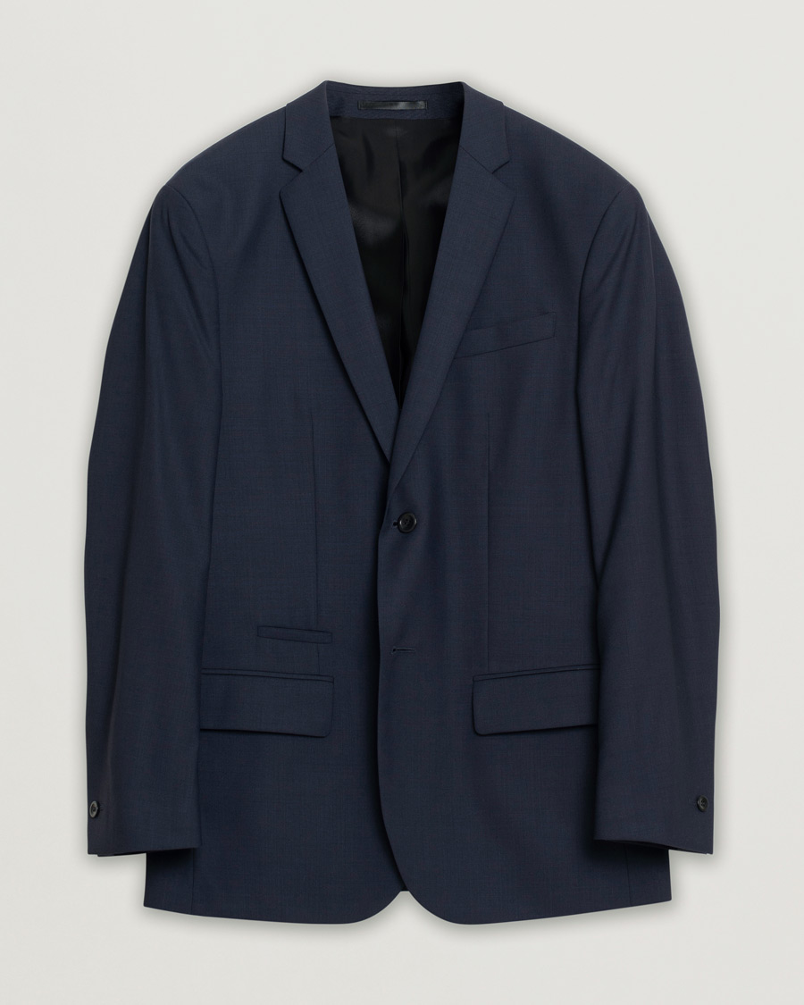 Herren | Filippa K Rick Cool Wool Suit Jacket Dark Navy | Pre-owned | Filippa K Rick Cool Wool Suit Jacket Dark Navy