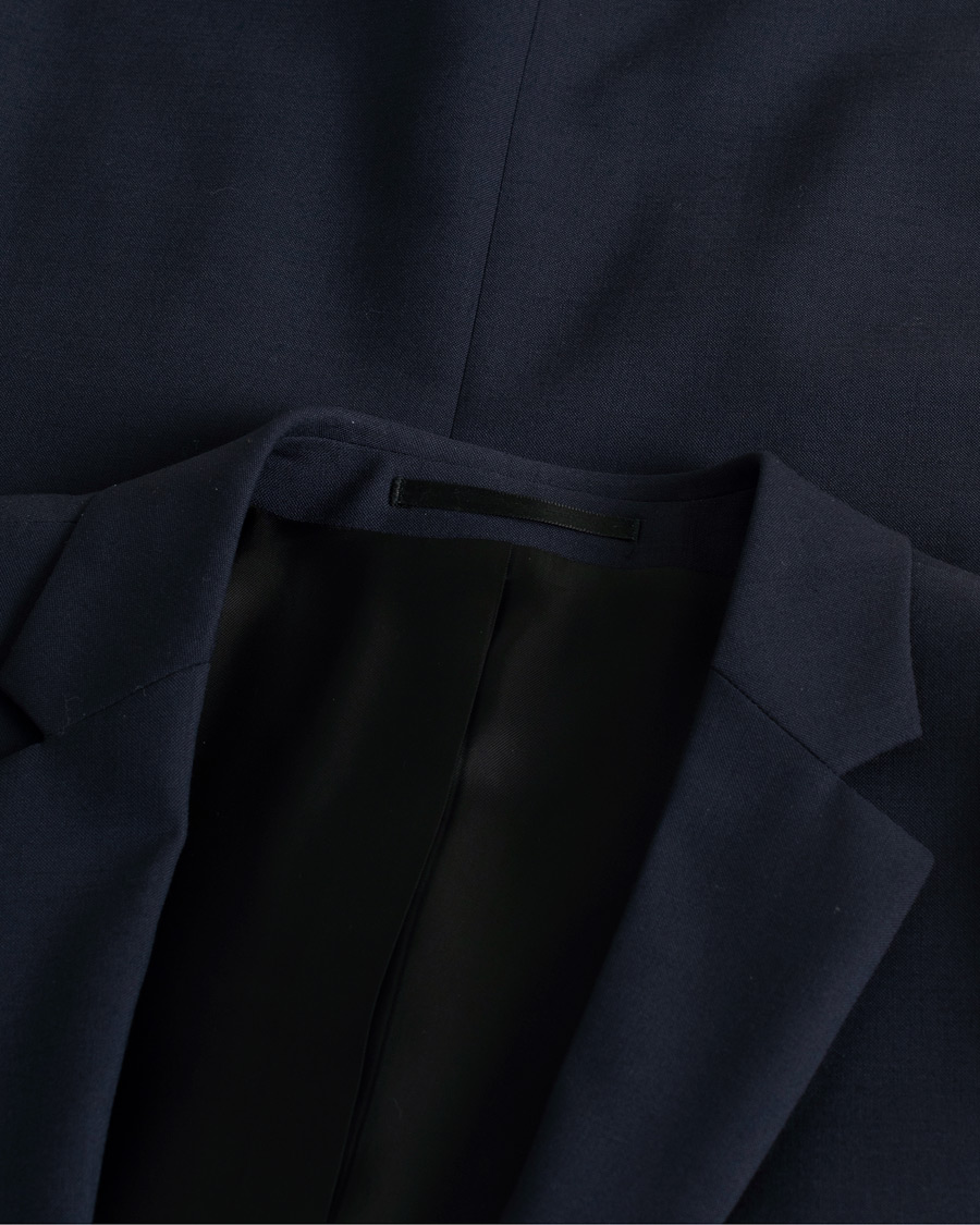 Herren | Filippa K Rick Cool Wool Suit Jacket Dark Navy | Pre-owned | Filippa K Rick Cool Wool Suit Jacket Dark Navy