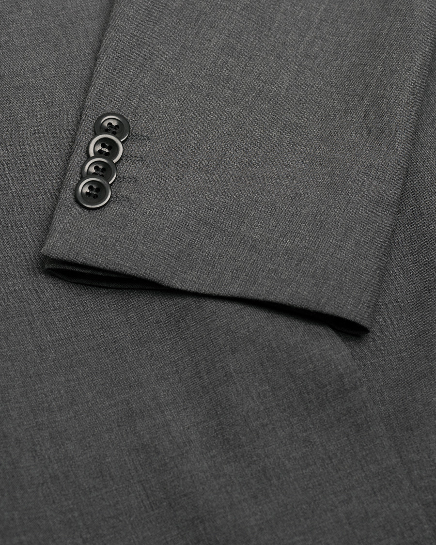 Herren | Filippa K Tom Cool Wool Jacket Grey Melange 46 | Pre-owned | Filippa K Tom Cool Wool Jacket Grey Melange 46