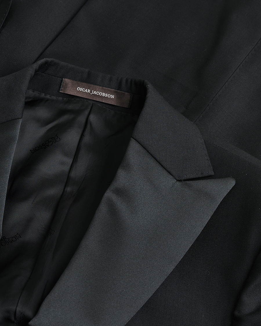 Herren | Pre-owned Anzüge | Pre-owned | Oscar Jacobson Elder & Denz Wool Tuxedo Black 46