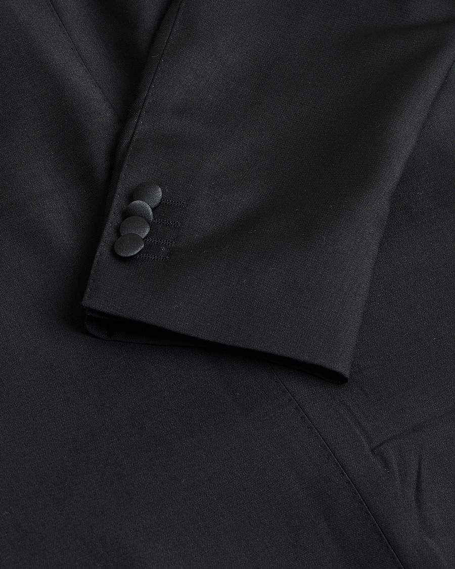 Herren | Pre-owned Anzüge | Pre-owned | Oscar Jacobson Elder & Denz Wool Tuxedo Black 46