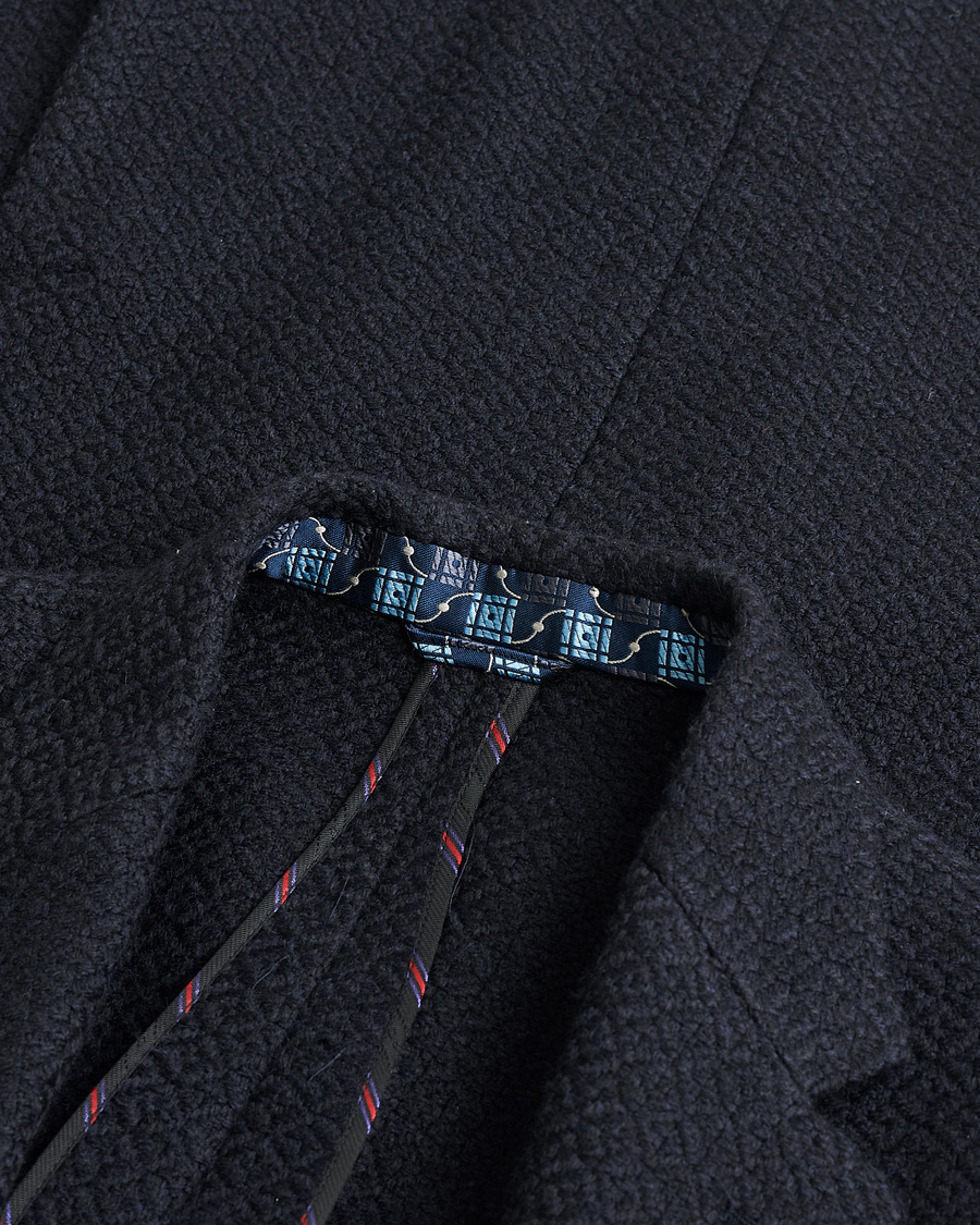 Herren | Pre-owned Sakkos | Pre-owned | Etro Jacquard Jersey Blazer Navy 52