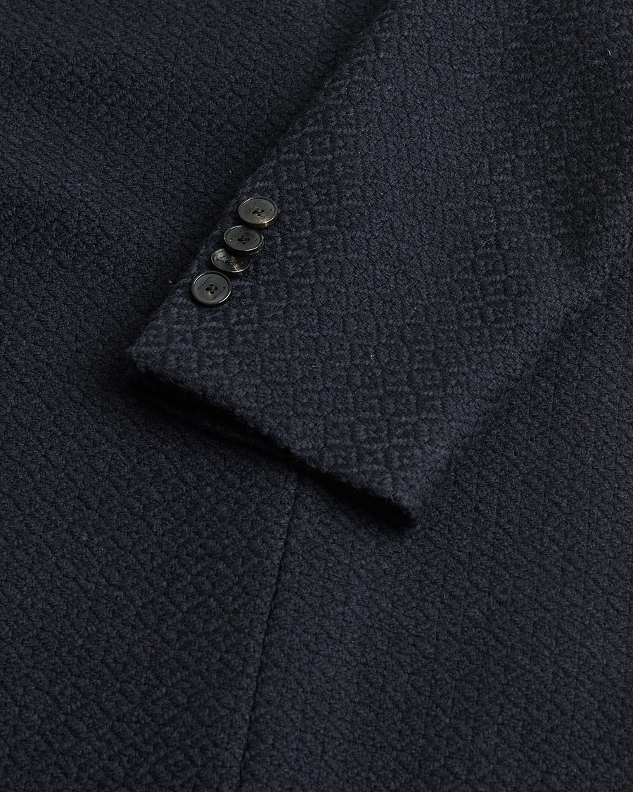 Herren | Pre-owned Sakkos | Pre-owned | Etro Jacquard Jersey Blazer Navy 52