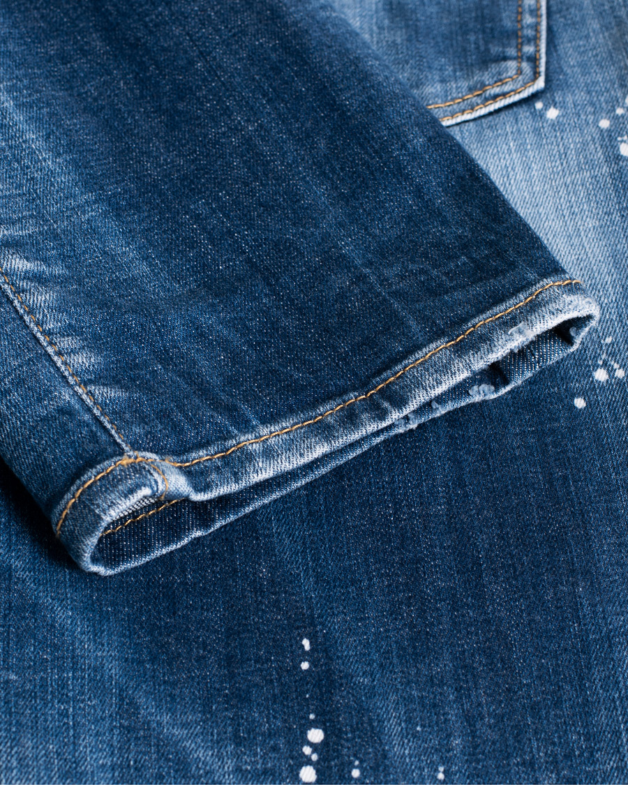Herren | Dsquared2 Skater Jeans Light Blue Wash | Pre-owned | Dsquared2 Skater Jeans Light Blue Wash