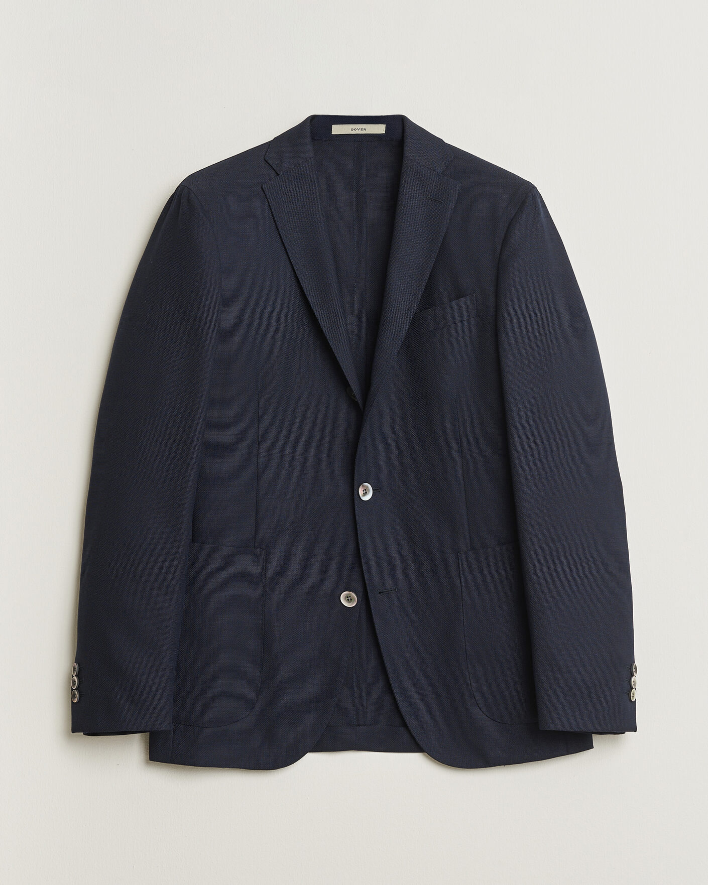 Herren | Pre-owned Sakkos | Pre-owned | Boglioli Dover Wool Hopsack Blazer Navy 48