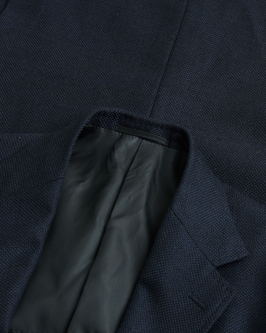 Herren | Pre-owned Sakkos | Pre-owned | Ring Jacket Four Season Wool Balloon Blazer Navy 52