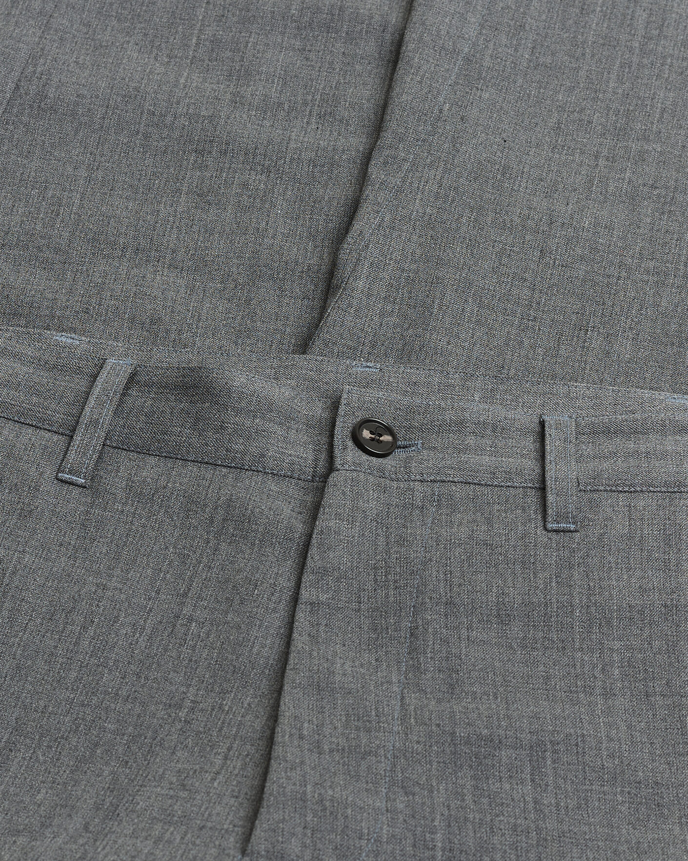 Herren | Pre-owned Hosen | Pre-owned | Sunflower Wide Twist Wool Trousers Grey Melange 48