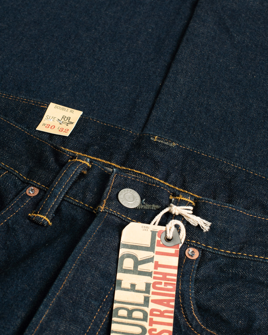 Herren | Jeans | Pre-owned | RRL Straight Leg 5-Pocket Denim Hillsview Wash