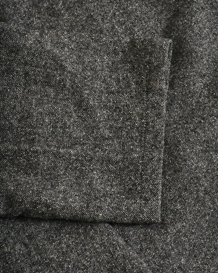 Herren | Incotex Slim Fit Washed Wool/Silk Slacks Grey Melange | Pre-owned | Incotex Slim Fit Washed Wool/Silk Slacks Grey Melange