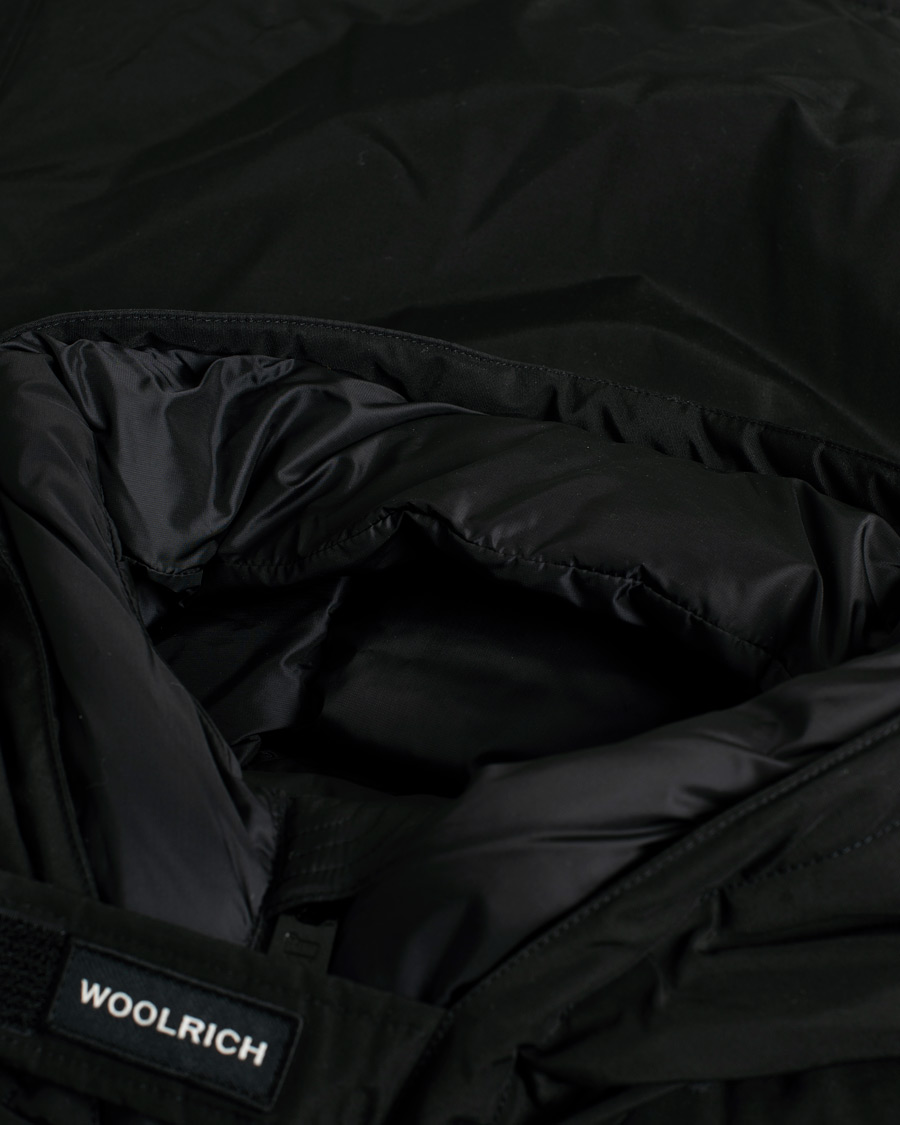 Herren | Woolrich Arctic Parka No Fur Black | Pre-owned | Woolrich Arctic Parka No Fur Black