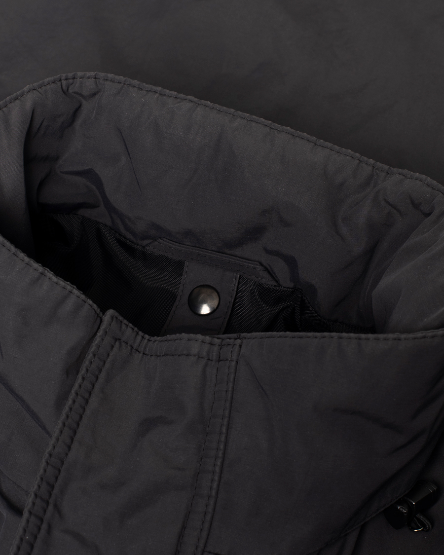 Herren | Yves Saint Laurent Cotton/Nylon Coat Black 48 | Pre-owned | Yves Saint Laurent Cotton/Nylon Coat Black 48
