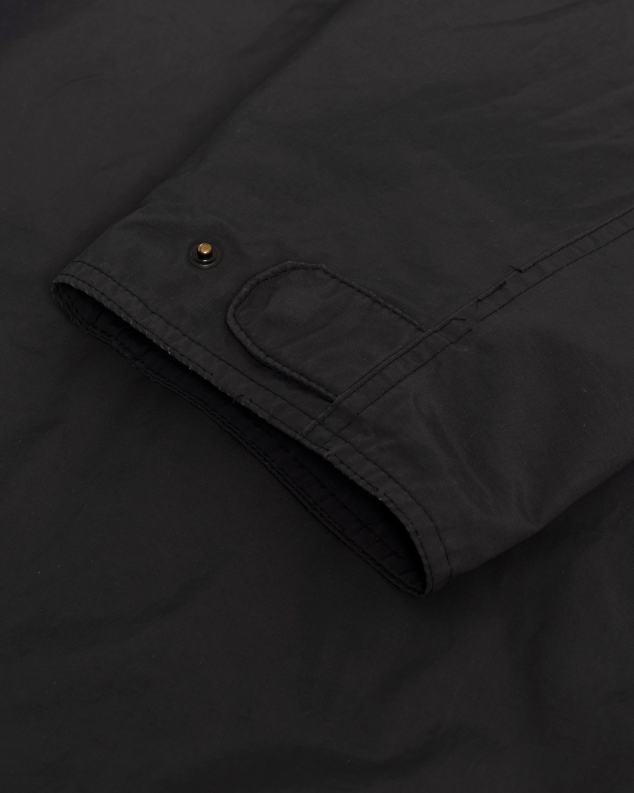 Herren | Yves Saint Laurent Cotton/Nylon Coat Black 48 | Pre-owned | Yves Saint Laurent Cotton/Nylon Coat Black 48