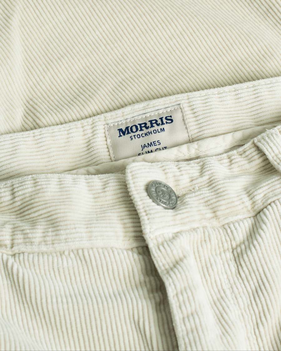 Herren | Pre-owned Hosen | Pre-owned | Morris James Corduroy 5-Pocket Pant Off White