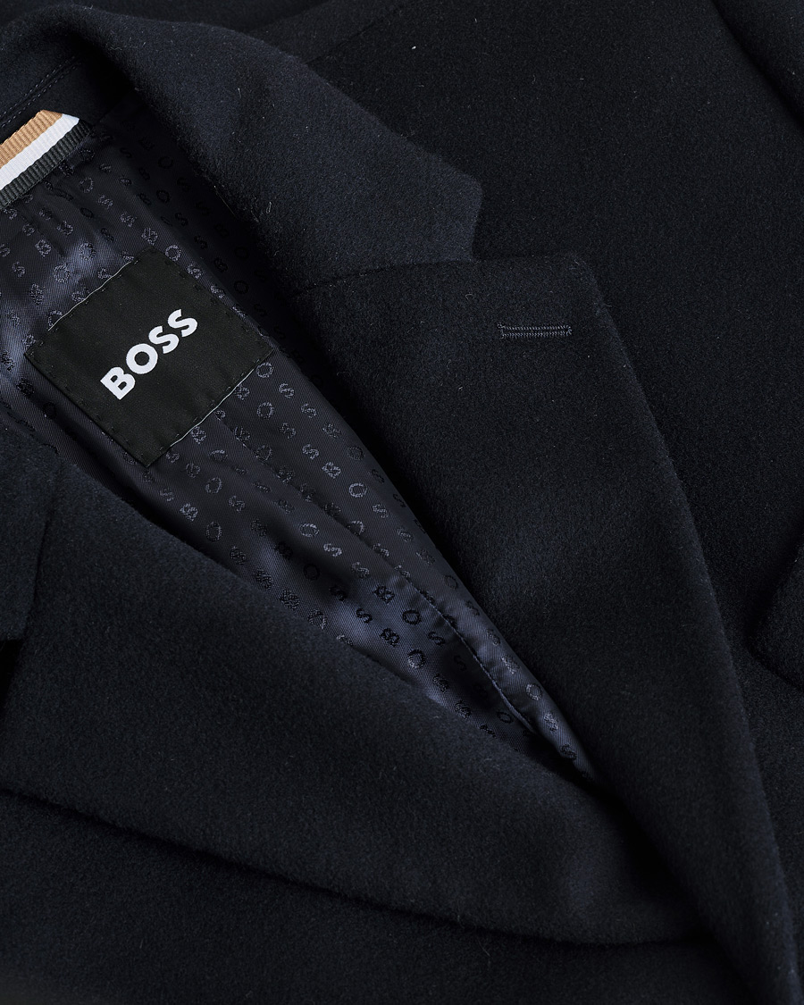 Herren | Pre-owned Jacken | Pre-owned | BOSS BLACK Hyde Wool/Cashmere Coat Dark Blue