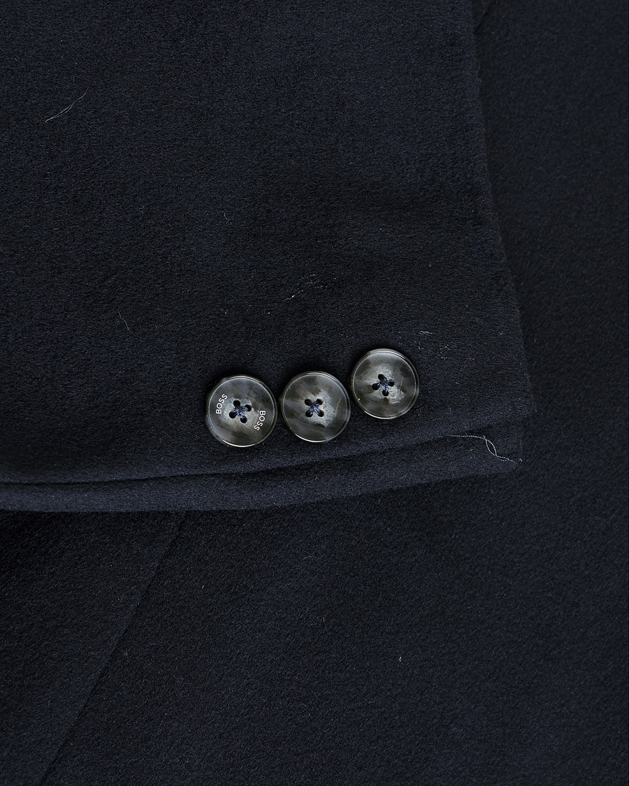 Herren | Pre-owned Jacken | Pre-owned | BOSS BLACK Hyde Wool/Cashmere Coat Dark Blue