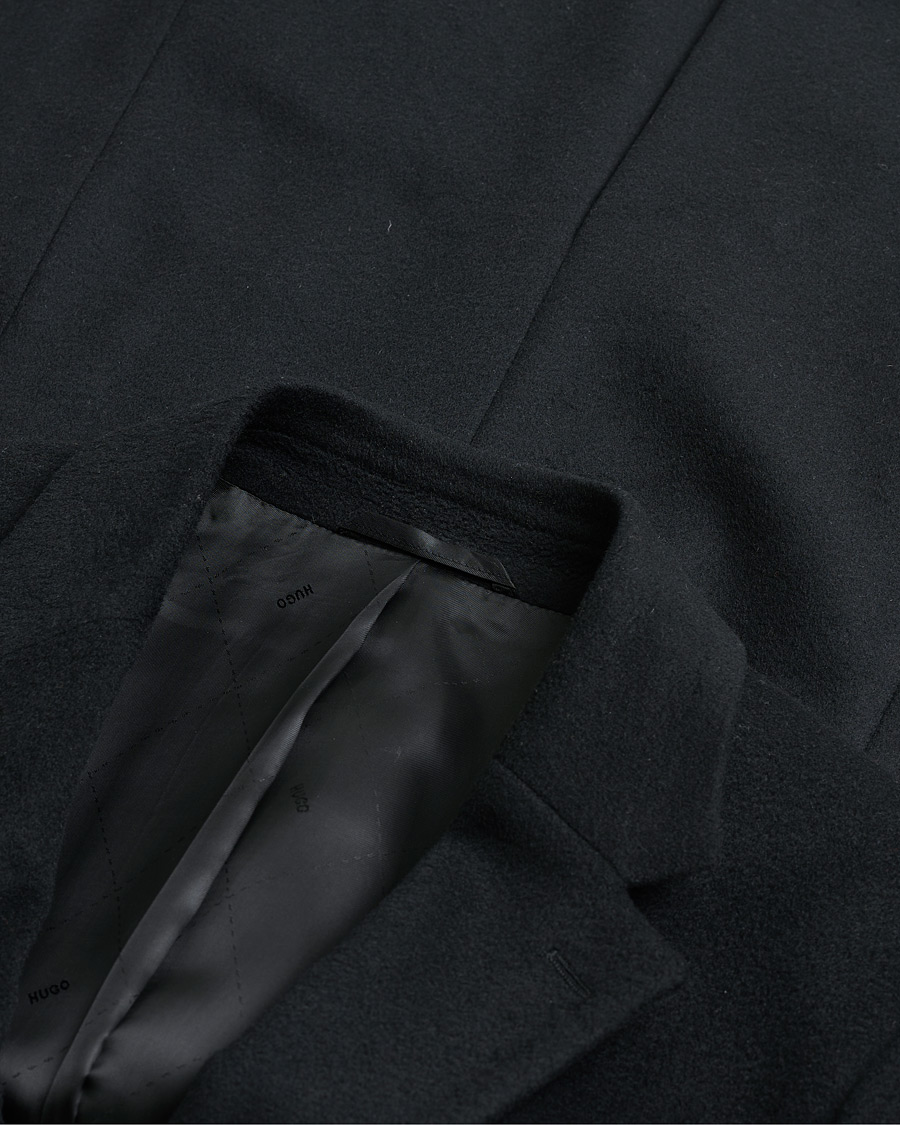Herren | Pre-owned Jacken | Pre-owned | HUGO Cashmere Coat Black 46
