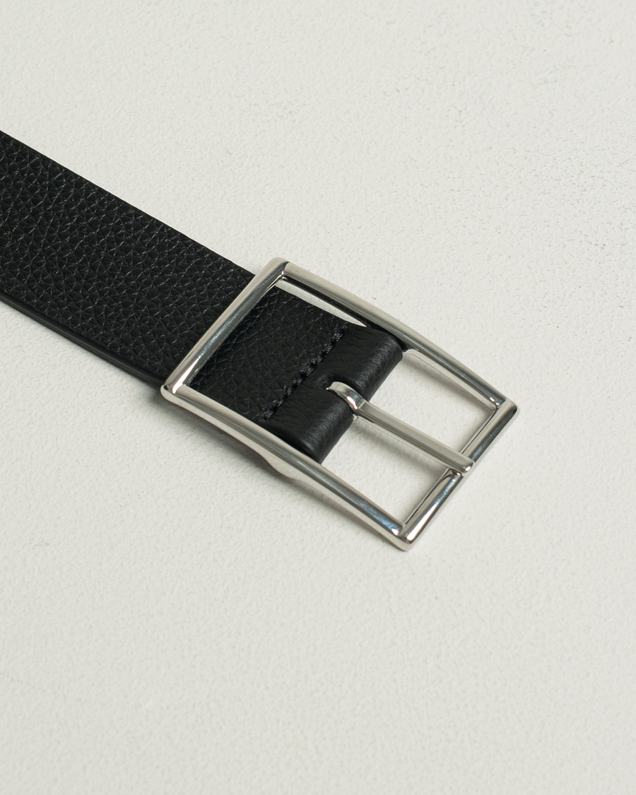 Herren |  | Pre-owned | Anderson's Reversible Grained Leather Belt 3 cm Black/Brown