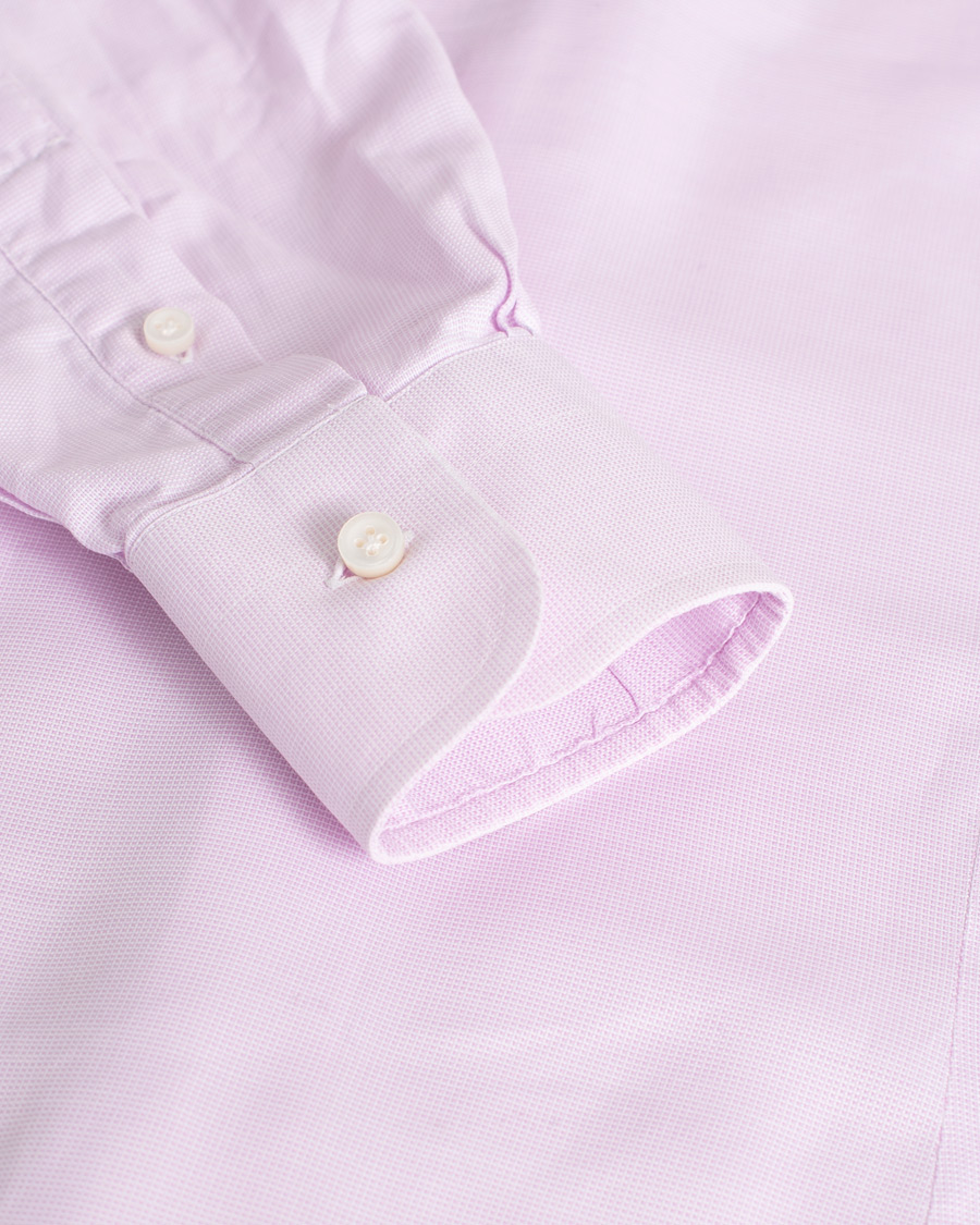 Herren | Barba Napoli Slim Dress Shirt Pink 39 - M | Pre-owned | Barba Napoli Slim Dress Shirt Pink 39 - M