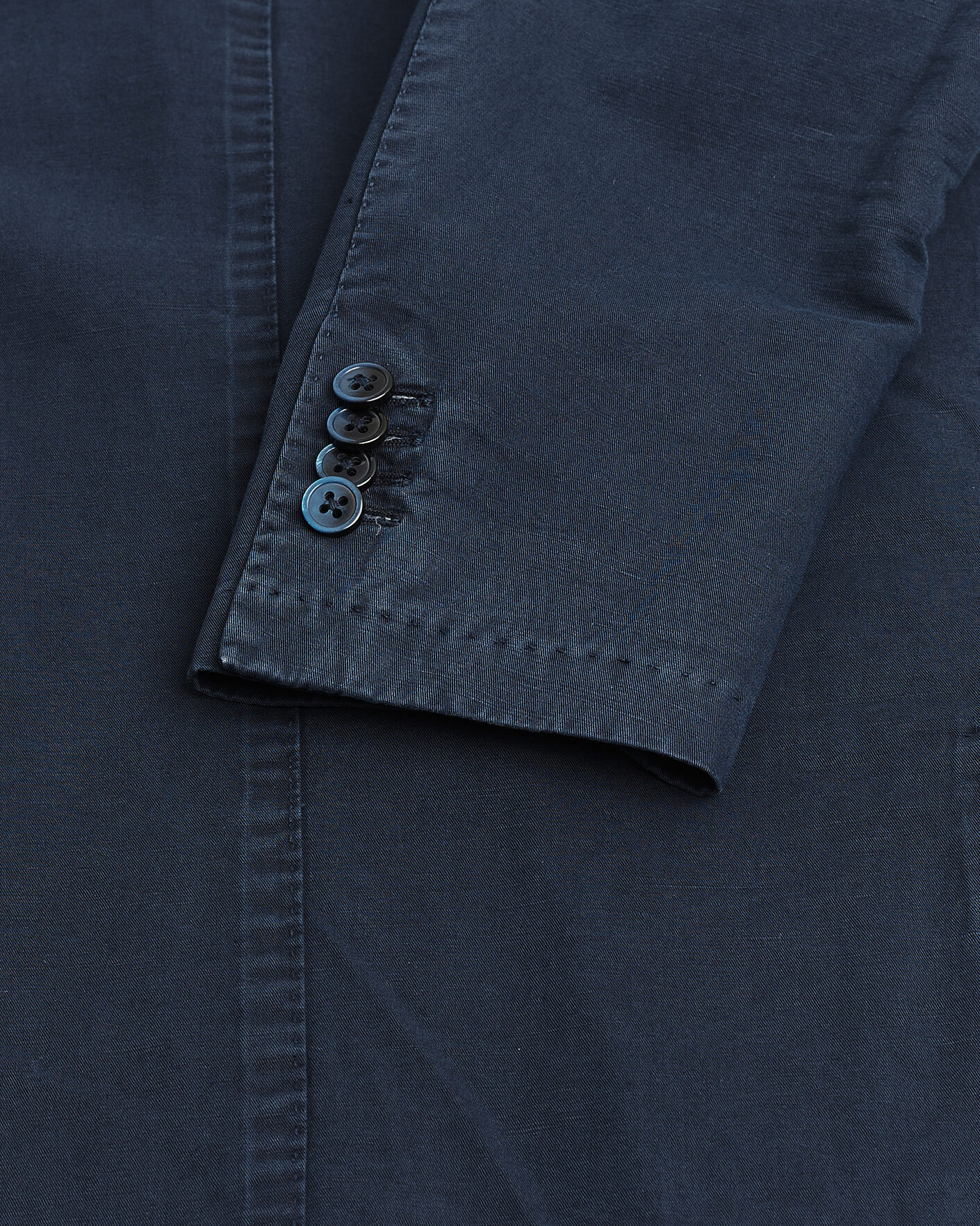 Herren | Pre-owned Sakkos | Pre-owned | L.B.M. 1911 Jack Regular Fit Cotton & Linen Blazer Navy 52