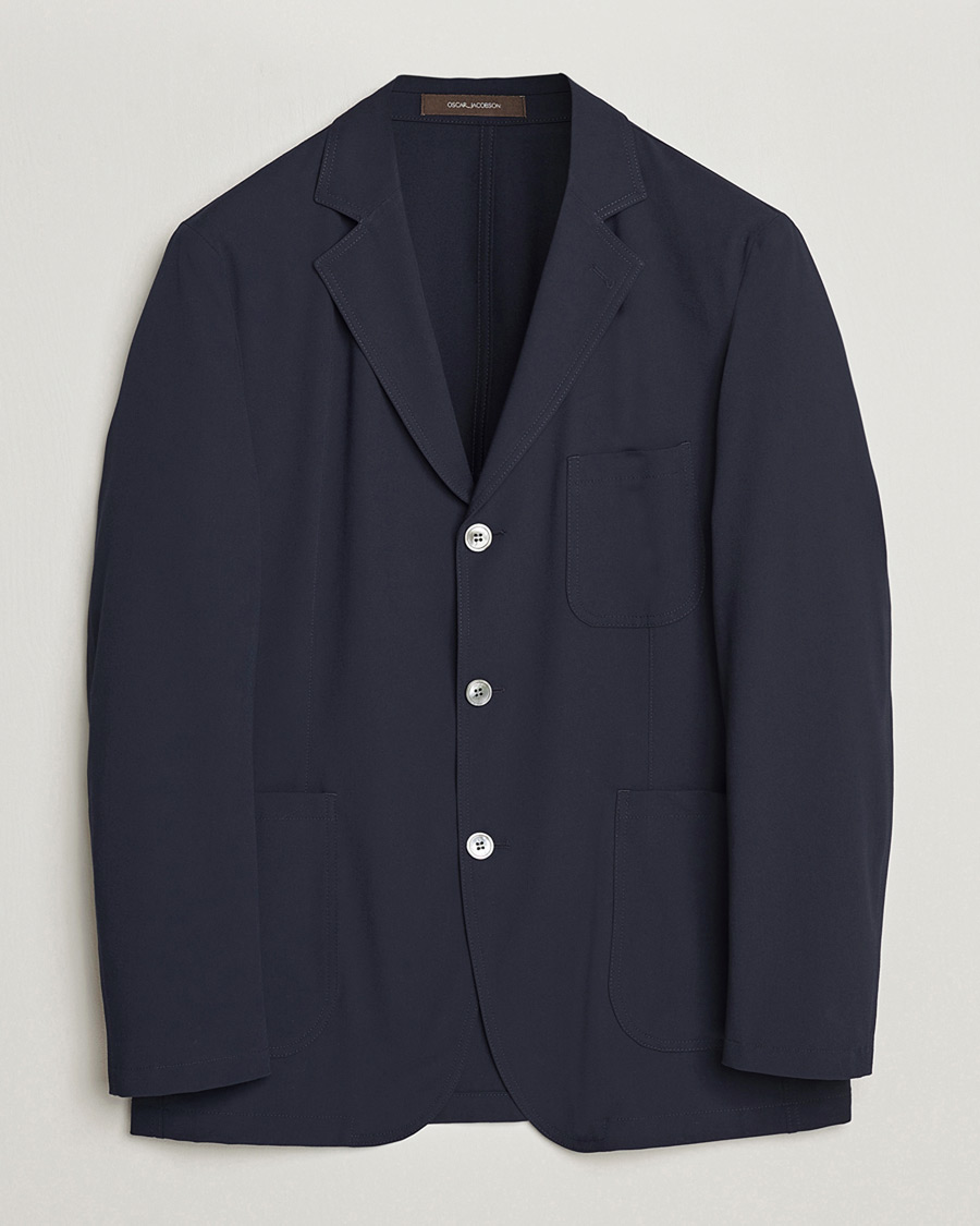 Herren | Pre-owned Sakkos | Pre-owned | Oscar Jacobson Faber Stretch Blazer Navy 46