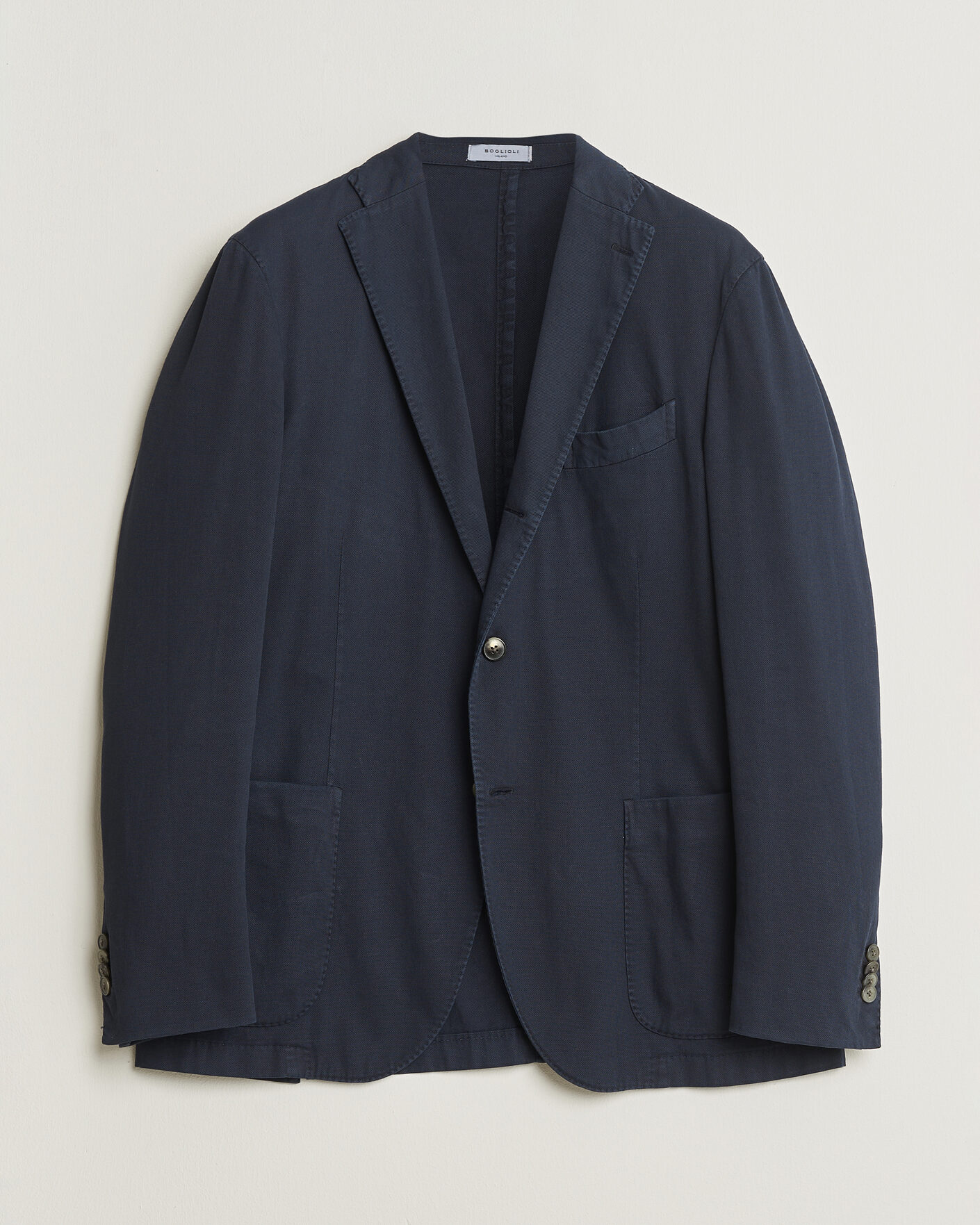 Herren | Pre-owned Sakkos | Pre-owned | Boglioli K Jacket Cotton Stretch Blazer Navy 52