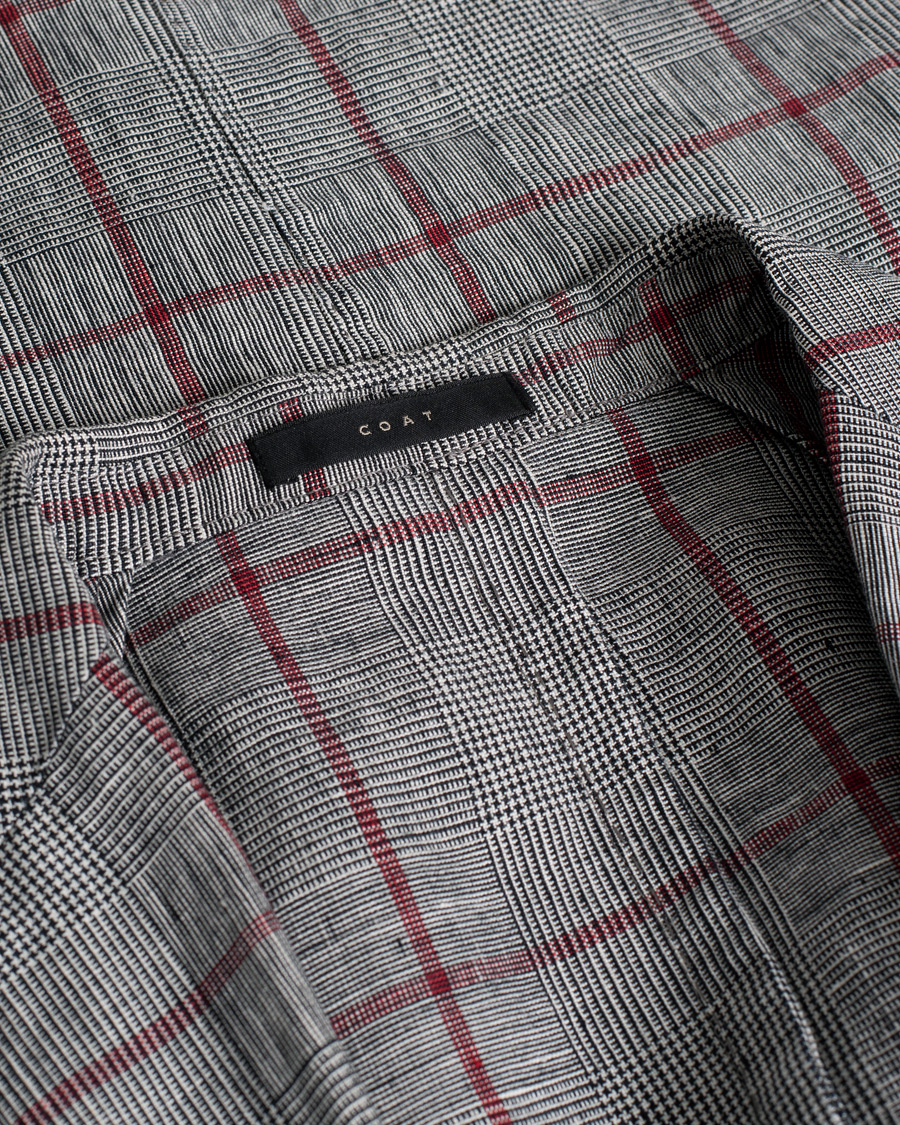 Herren | Pre-owned Sakkos | Pre-owned | Boglioli Coat Linen Blazer Grey 52