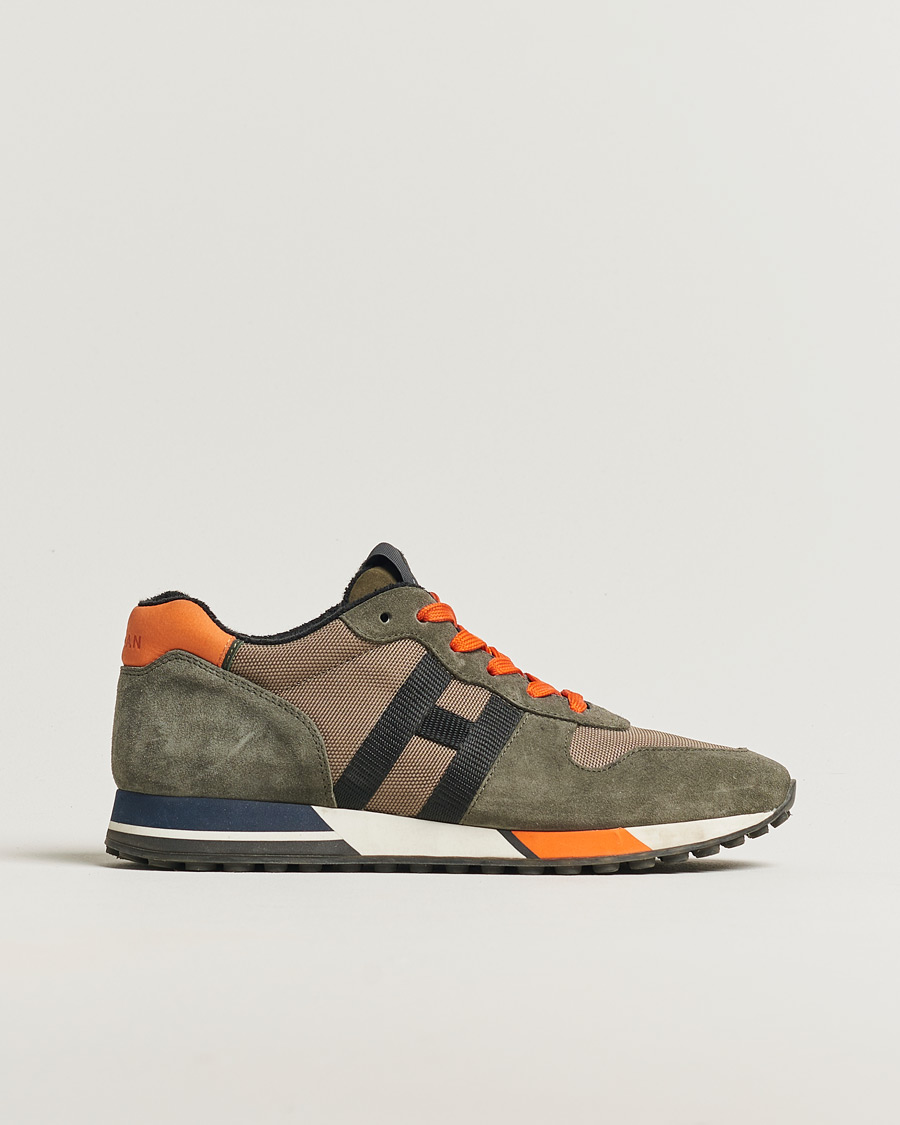 Herren | Hogan H86 Sneakers Grey/Orange UK6 - EU39,5 | Pre-owned | Hogan H86 Sneakers Grey/Orange UK6 - EU39,5